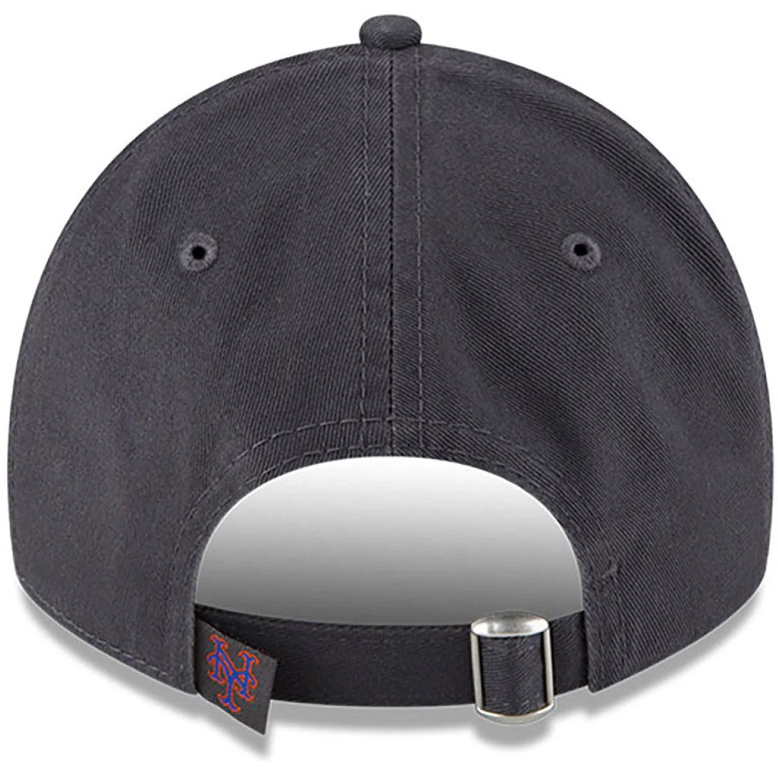 New Era Mens 9TWENTY New York Mets Baseball Cap - Dark Grey - Image 5