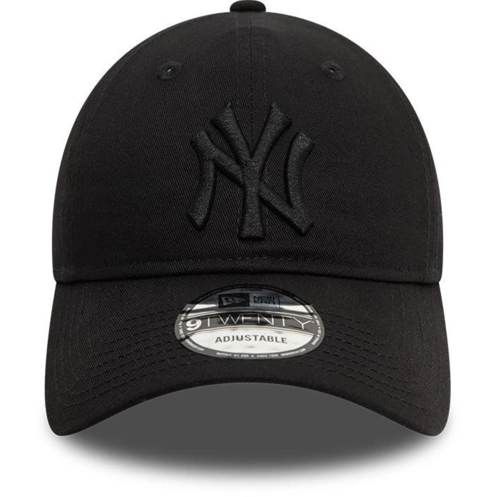 New Era Mens 9TWENTY New York Yankees Baseball Cap - Black - Image 2