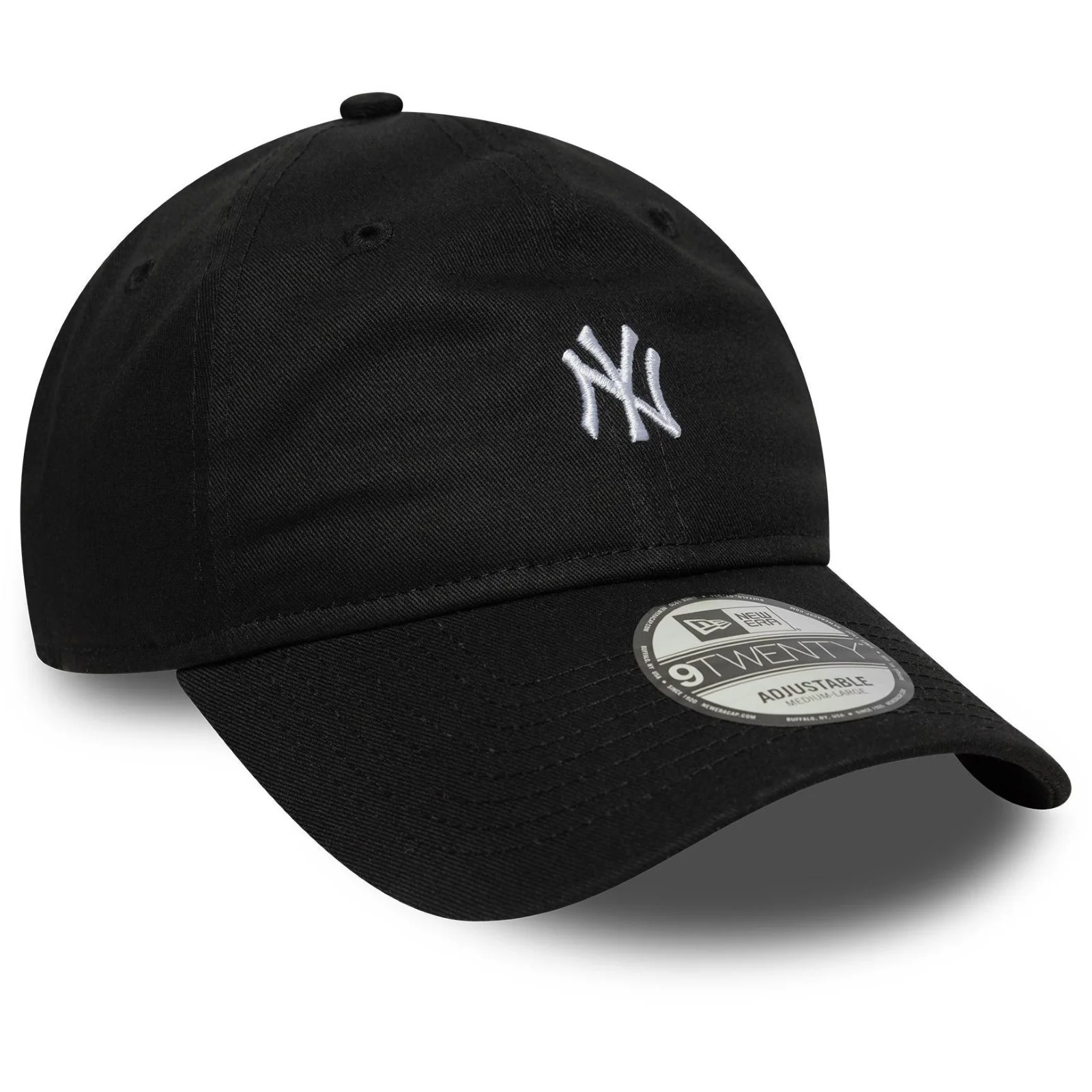 New Era Mens 9TWENTY New York Yankees Baseball Cap - Black - Image 3