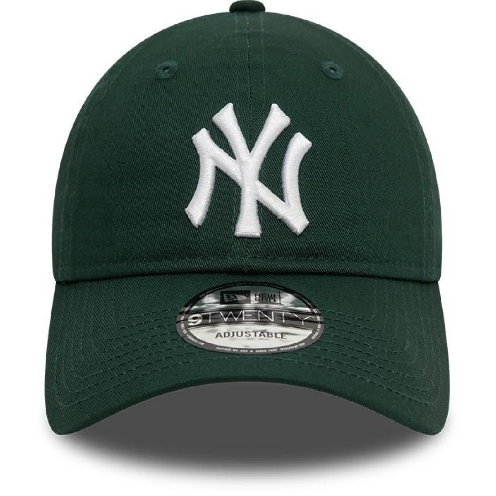 New Era Mens 9TWENTY New York Yankees Baseball Cap - Dark Green - Image 2
