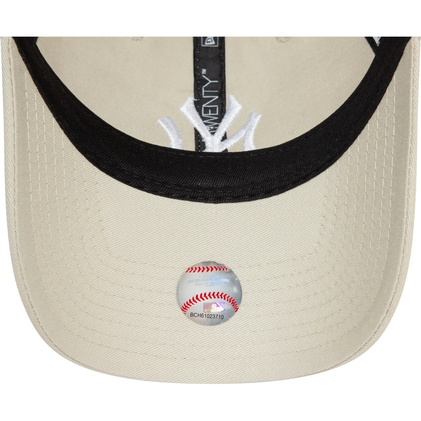 New Era Mens 9TWENTY New York Yankees Baseball Cap - Light Beige - Image 5