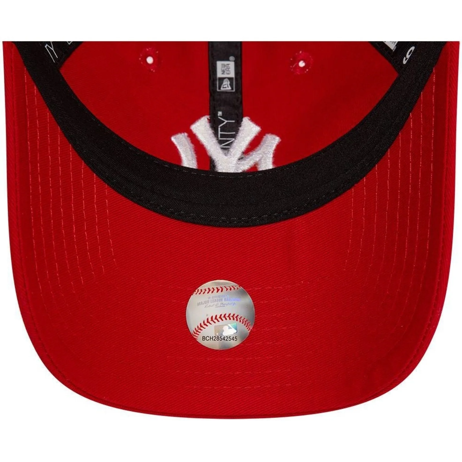 New Era Mens 9TWENTY New York Yankees Baseball Cap - Red - Image 5