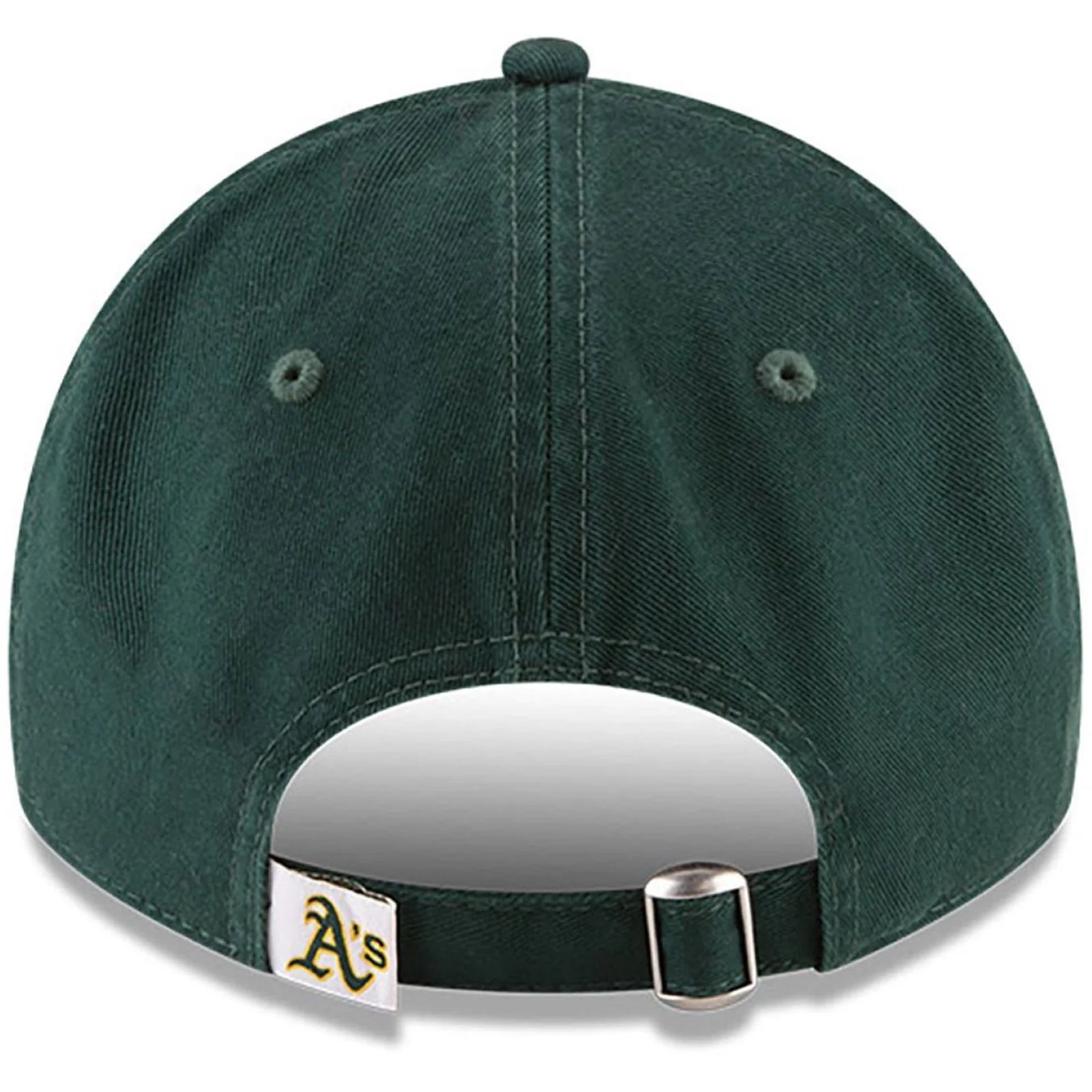 New Era Mens 9TWENTY Oakland Athletics Baseball Cap - Dark Green - Image 4