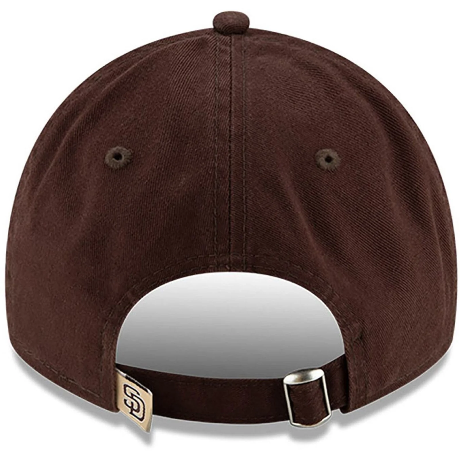 New Era Mens 9TWENTY San Diego Padres Baseball Cap - Dark Brown - Image 4