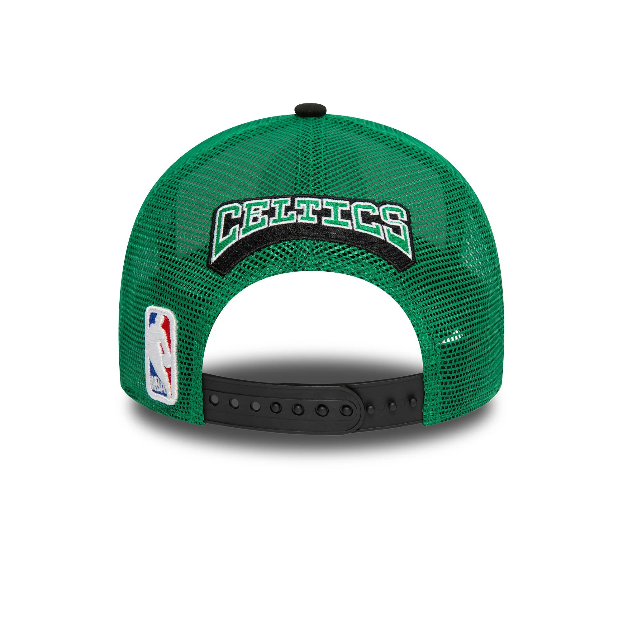 New Era Mens Boston Celtics 9FORTY Baseball Cap - Black - Image 3