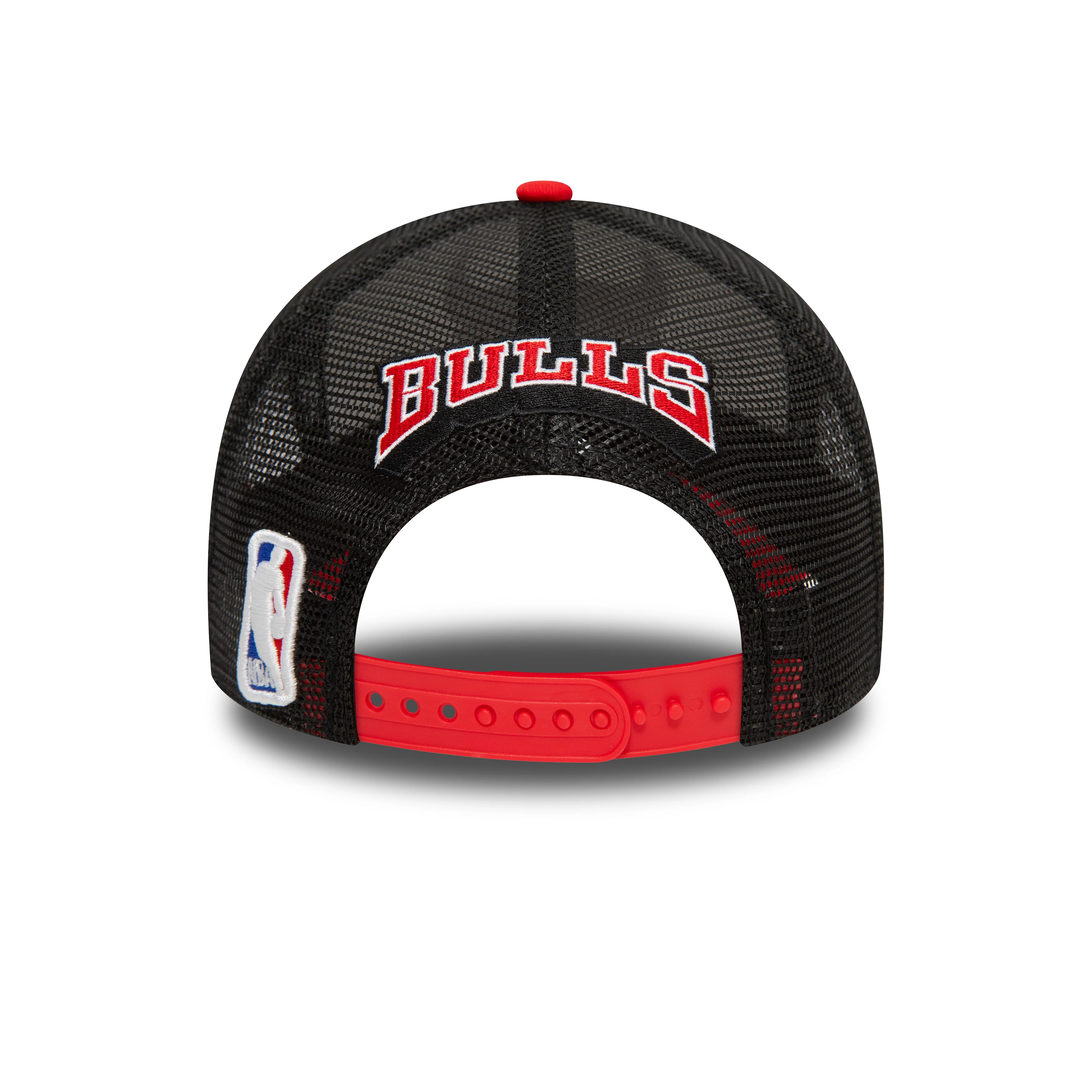 New Era Mens Chicago Bulls 9FORTY Baseball Cap - Red - Image 3