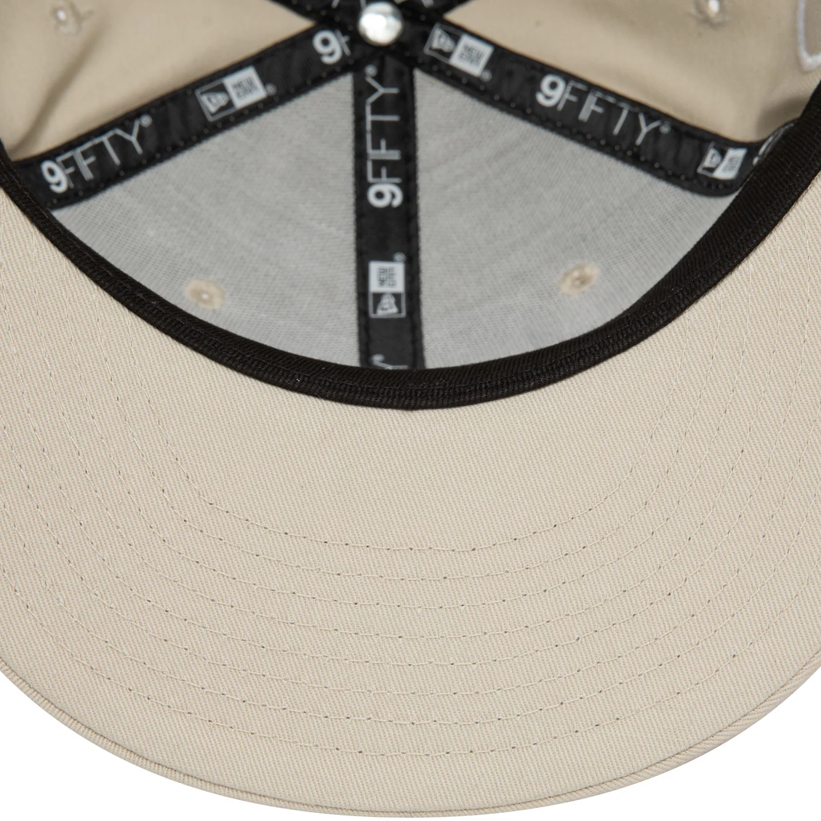 New Era Mens Chicago Bulls Seasonal Infill 9FIFTY Snapback Cap - Stone - Image 6
