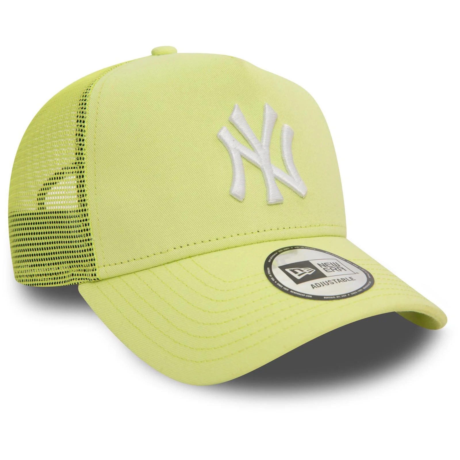 New Era Mens E-Frame New York Yankees Trucker Cap - Pastel Green - Image 2