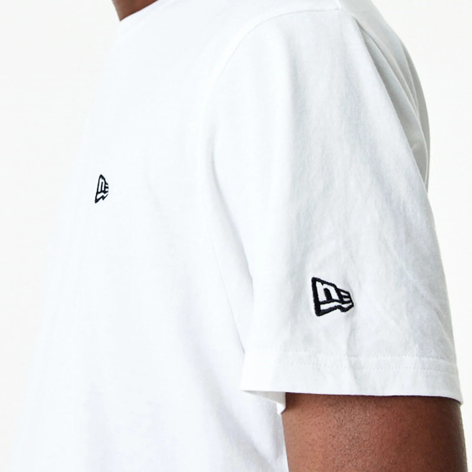New Era Mens Essentials Short Sleeve T-Shirt - White - Image 4