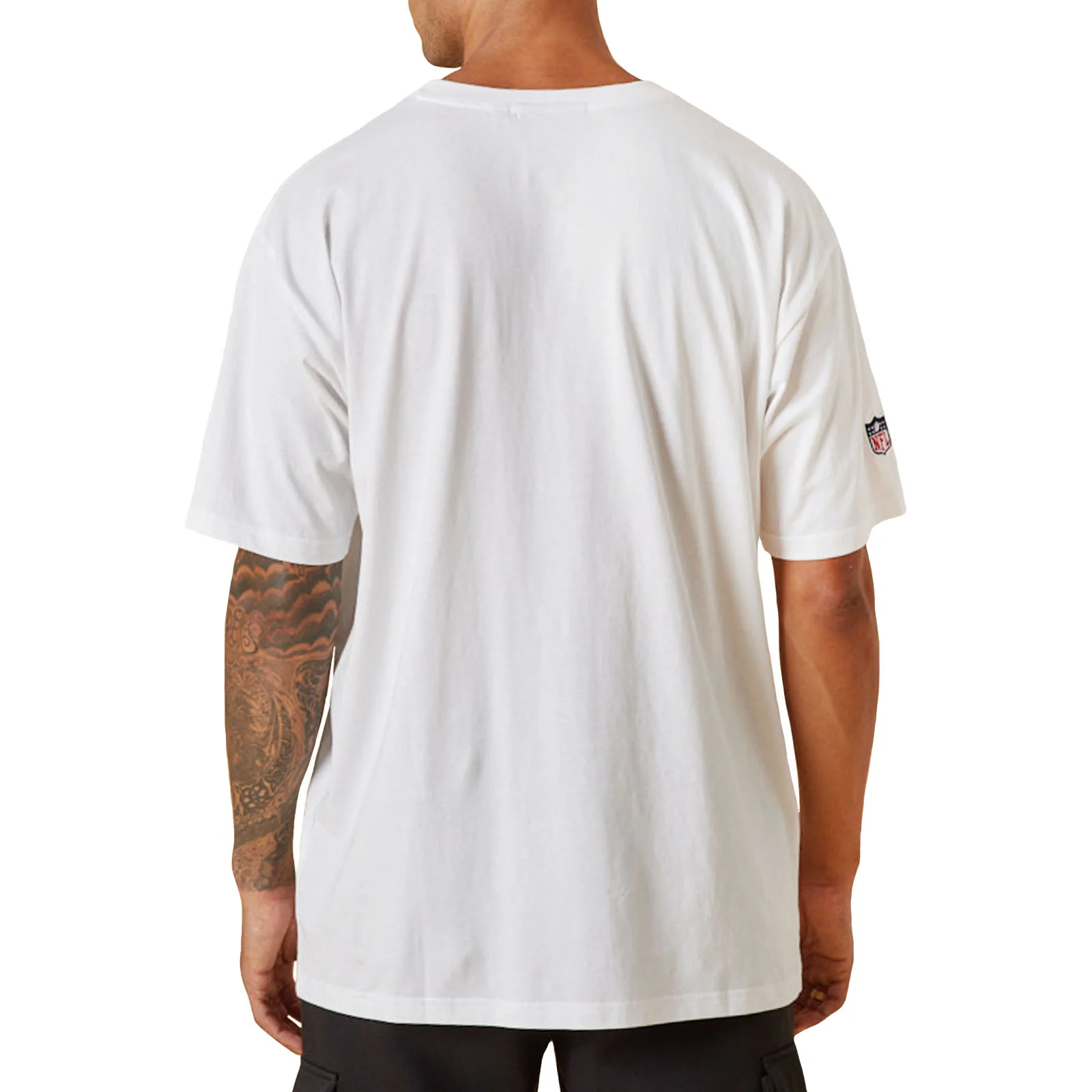 New Era Mens Green Bay Packers NFL Graphic T-Shirt - White - Image 2