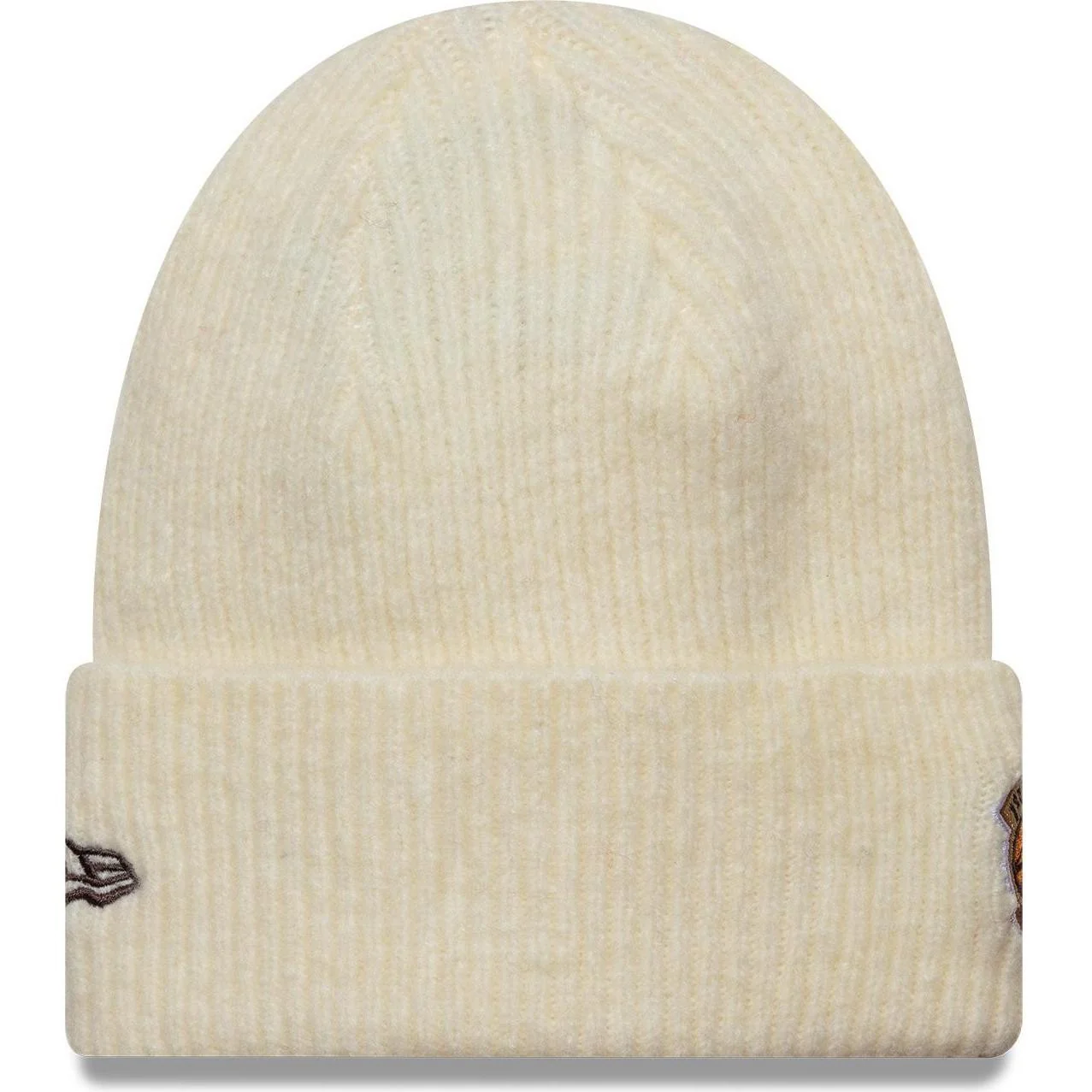 New Era Mens KNIT MEDIUM Los Angeles Dodgers Beanie - Light Cream - One Size - Image 2