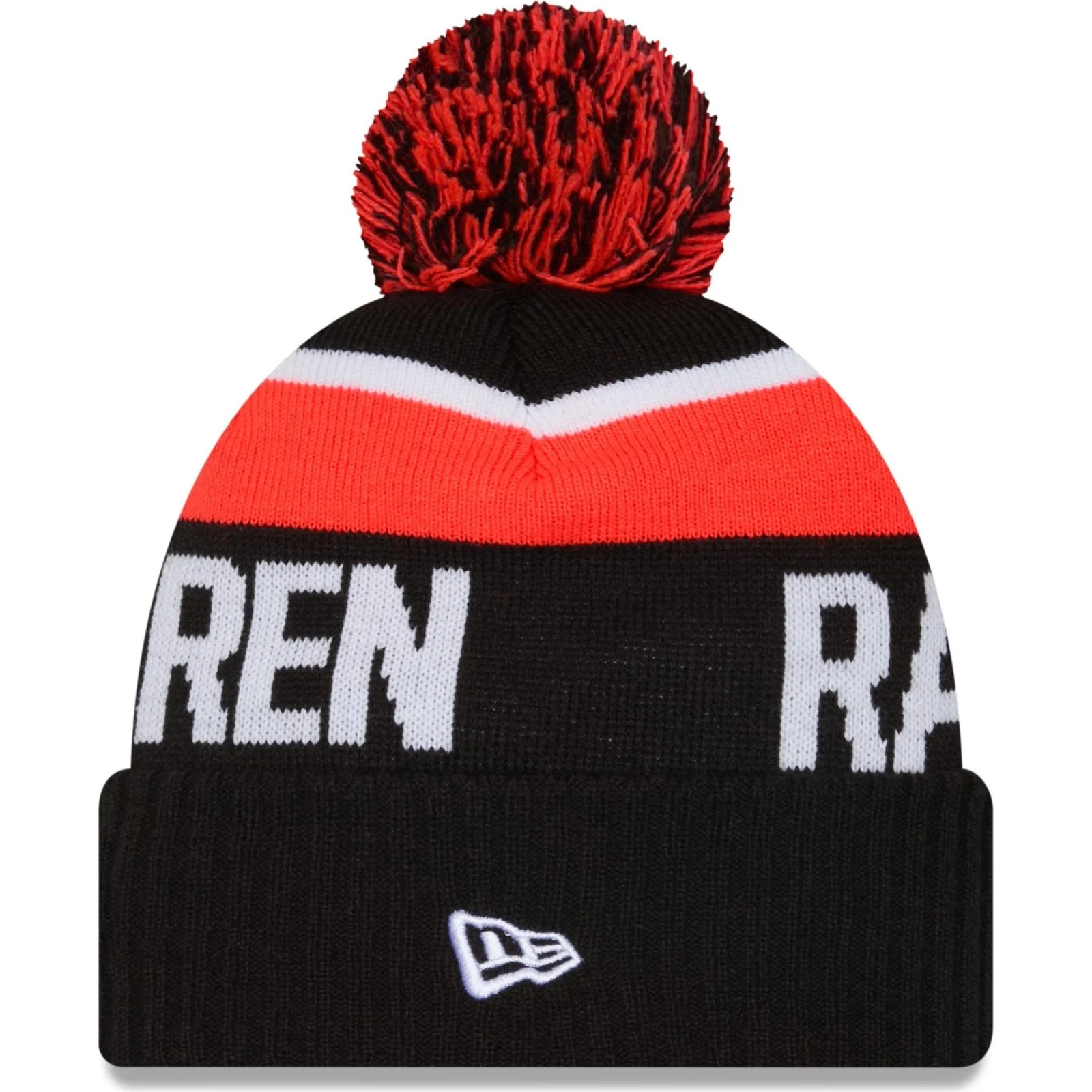 New Era Mens KNIT MEDIUM Mclaren Racing Beanie - Black - One Size - Image 2