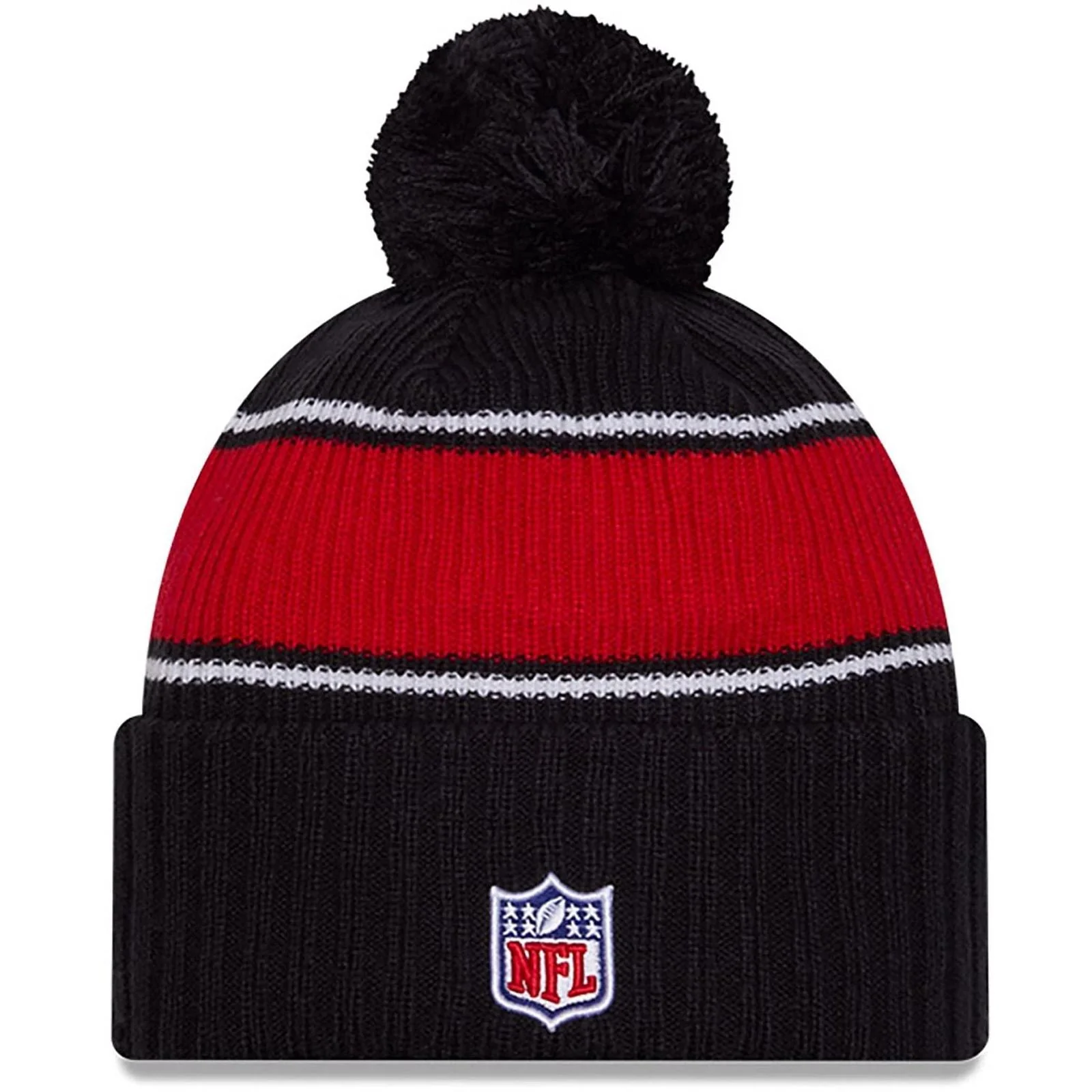 New Era Mens Knits Houston Texans Bobble Hat - Navy - Image 2