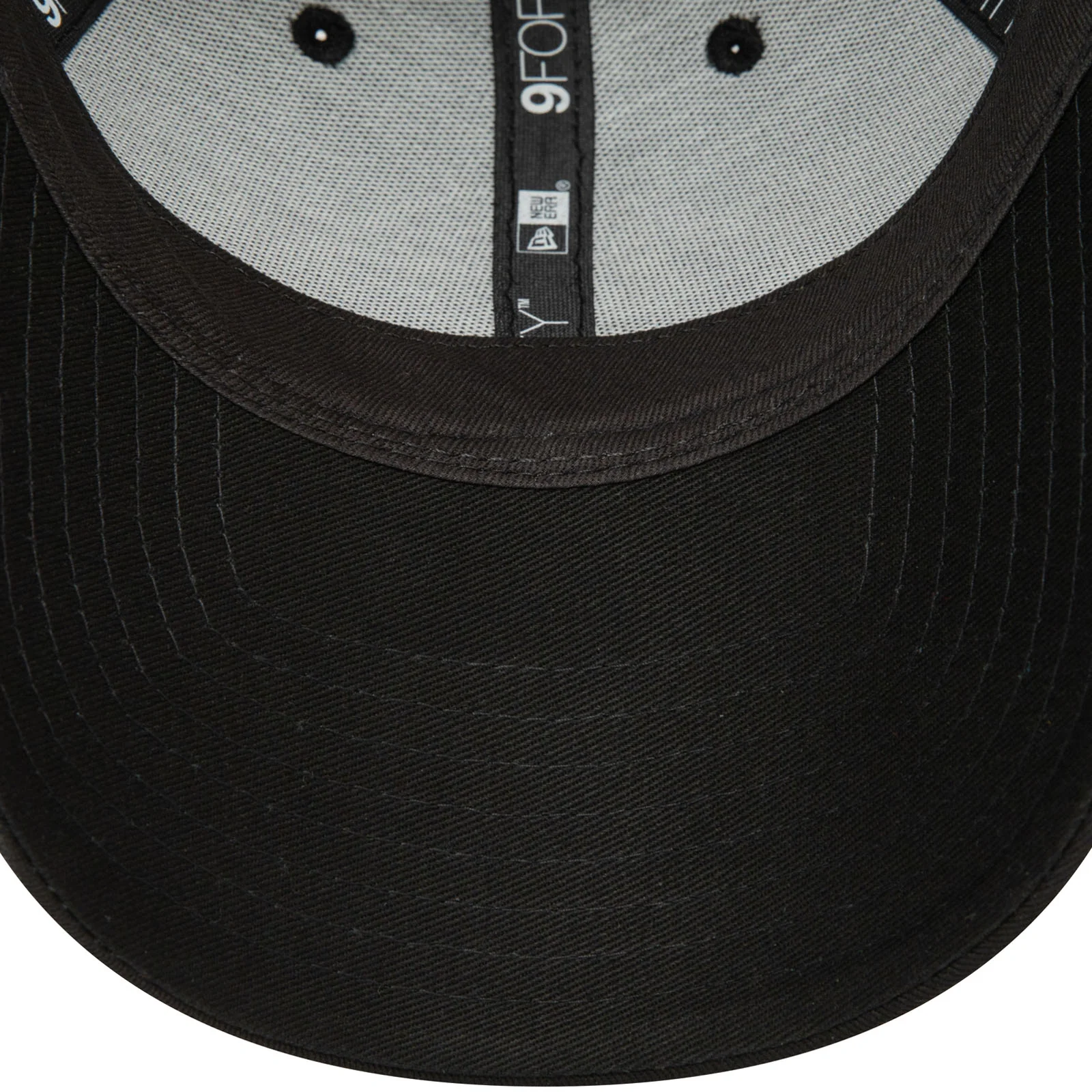 New Era Mens LA Lakers NBA Infill 9FORTY Baseball Cap - Black - Image 5