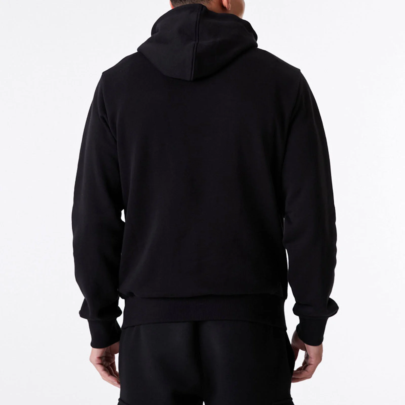 New Era Mens Las Vegas Raiders NFL Team Logo Hoodie - Black - Image 2