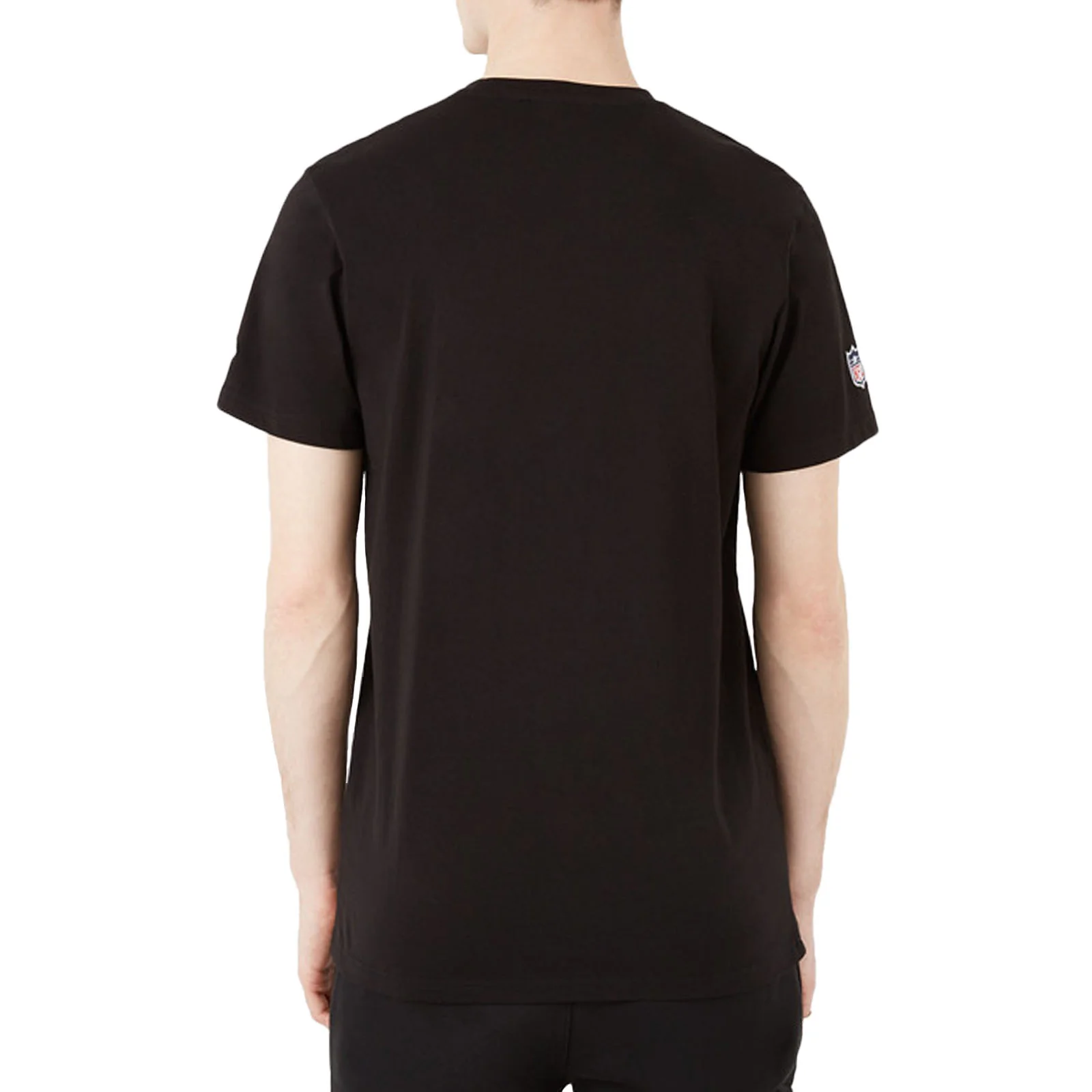 New Era Mens Las Vegas Raiders NFL Team Logo T-Shirt - Black - Image 2