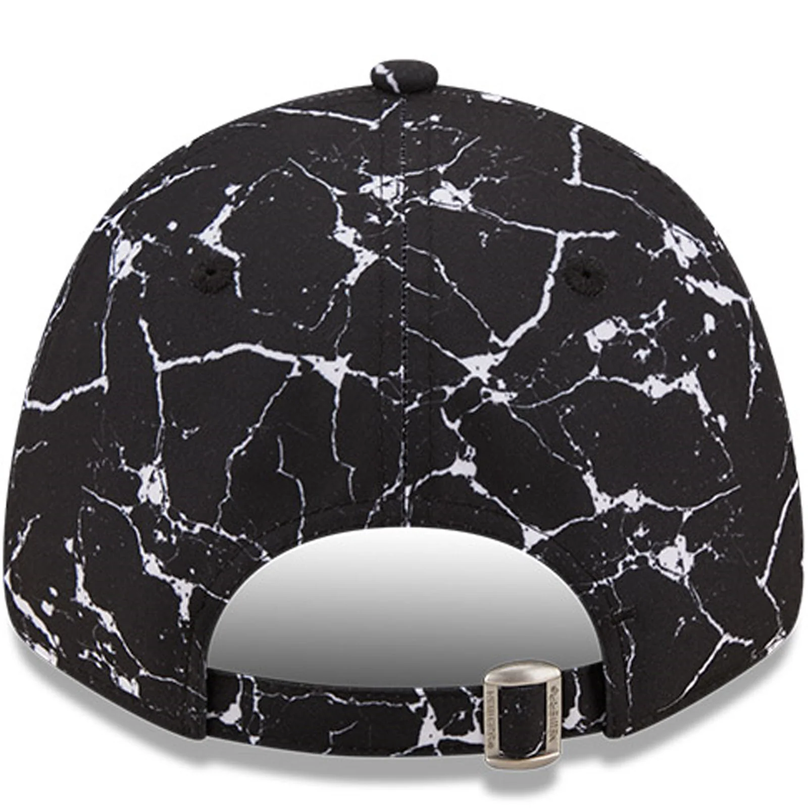 New Era Mens Los Angeles Dodgers 9FORTY MLB Marble Baseball Cap - Black - Image 2