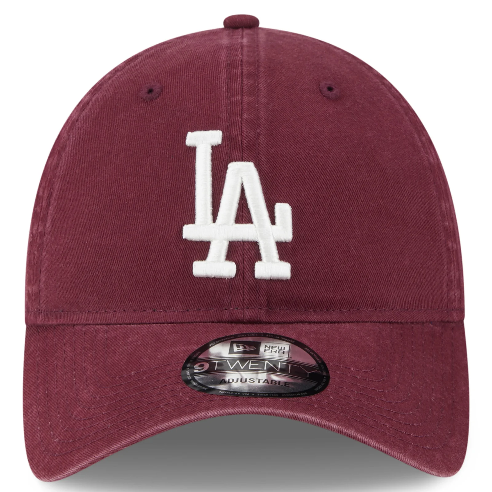 New Era Mens Los Angeles Dodgers 9TWENTY Cap - Dark Purple - Image 3