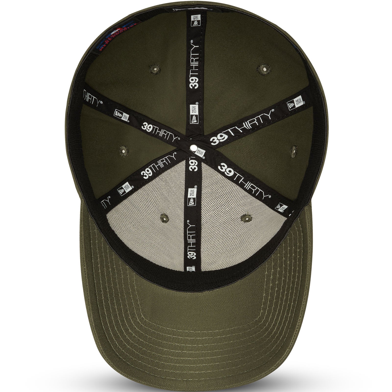 New Era Mens New York Yankees 39THIRTY MLB Baseball Cap - Khaki - Image 5
