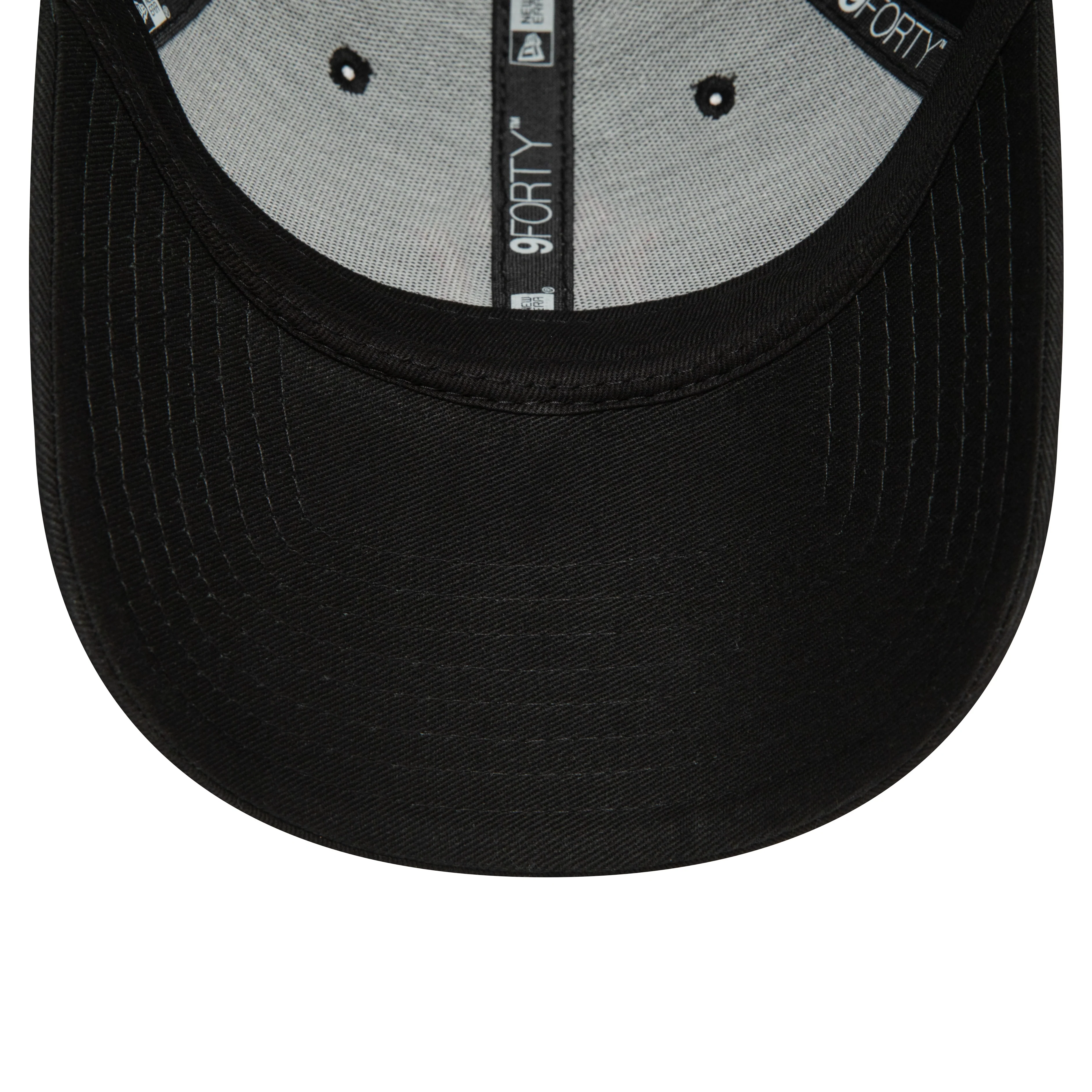 New Era Mens New York Yankees 9FORTY Baseball Cap - Black/Pink - Image 4