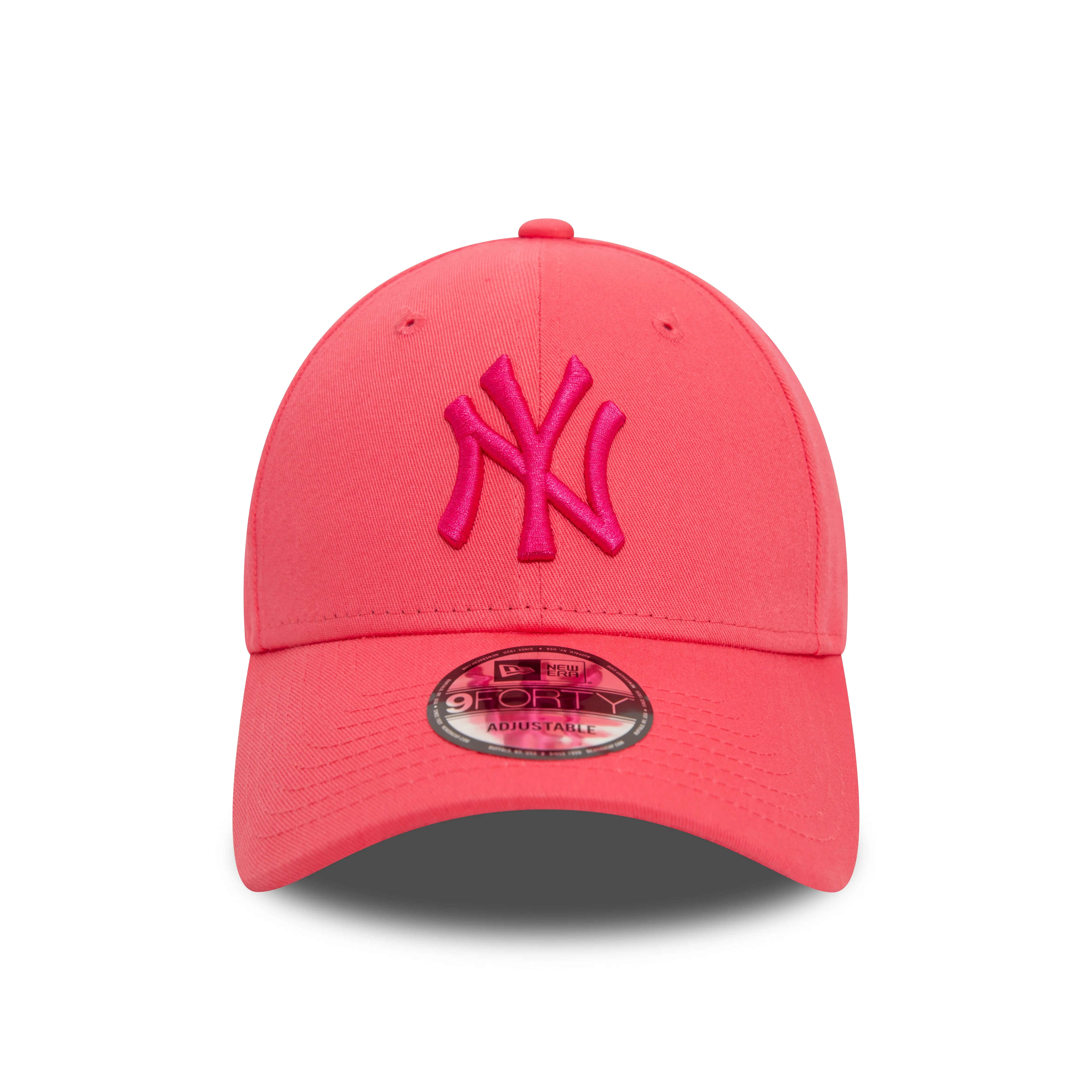 New Era Mens New York Yankees 9FORTY Baseball Cap - Pink - Image 2
