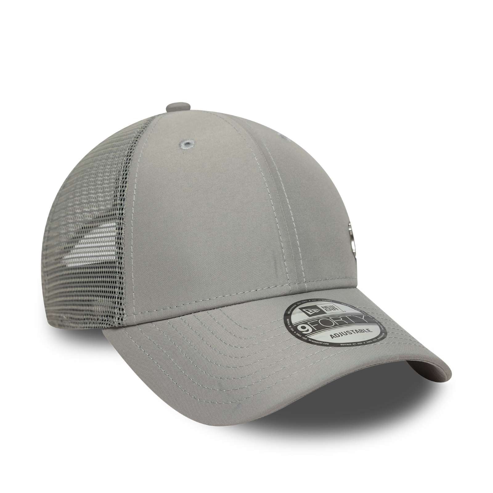 New Era Mens New York Yankees 9FORTY Flawless Trucker Cap - Grey - OSFM - Image 3