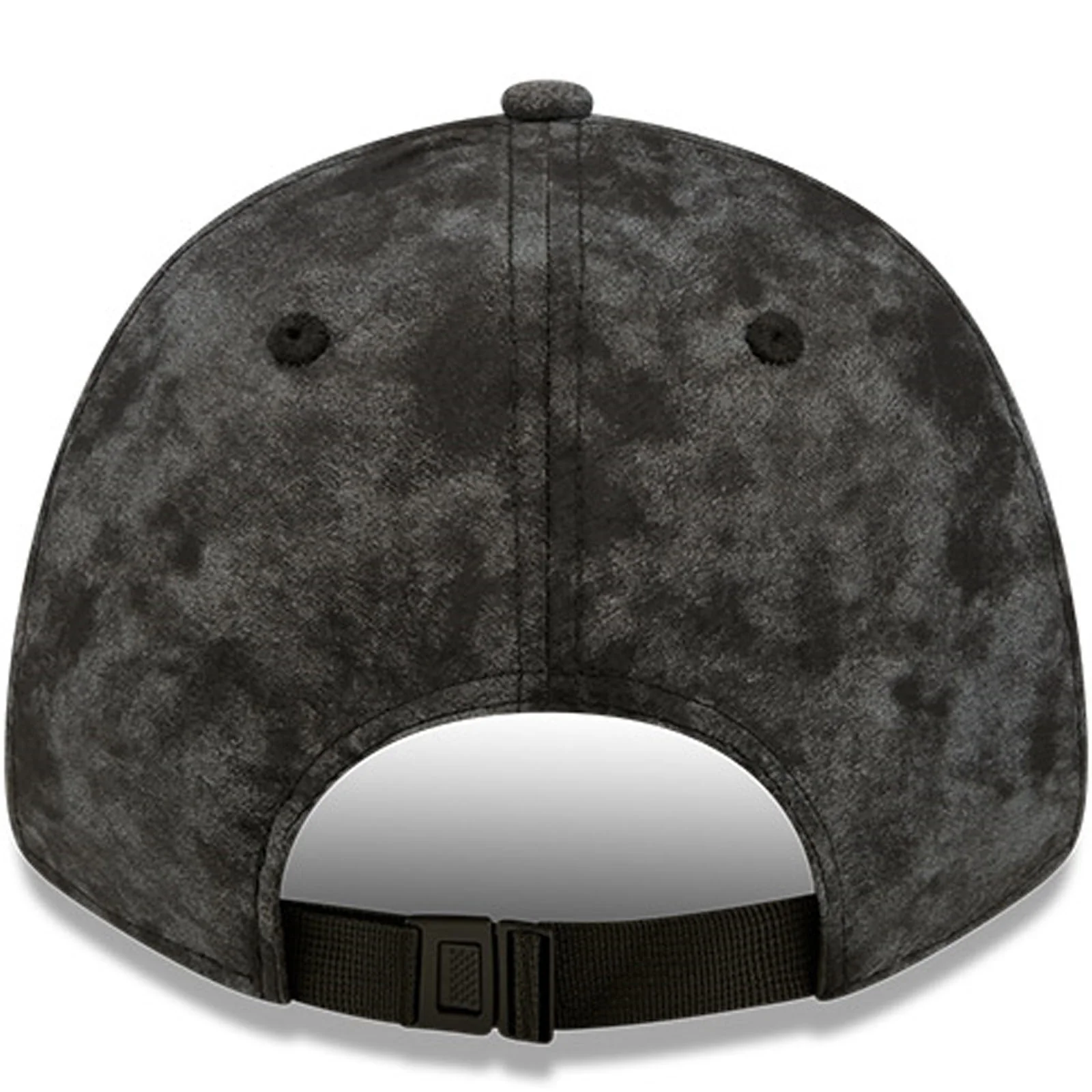 New Era Mens New York Yankees 9FORTY MLB Textured Camo Baseball Cap - Black - Image 2