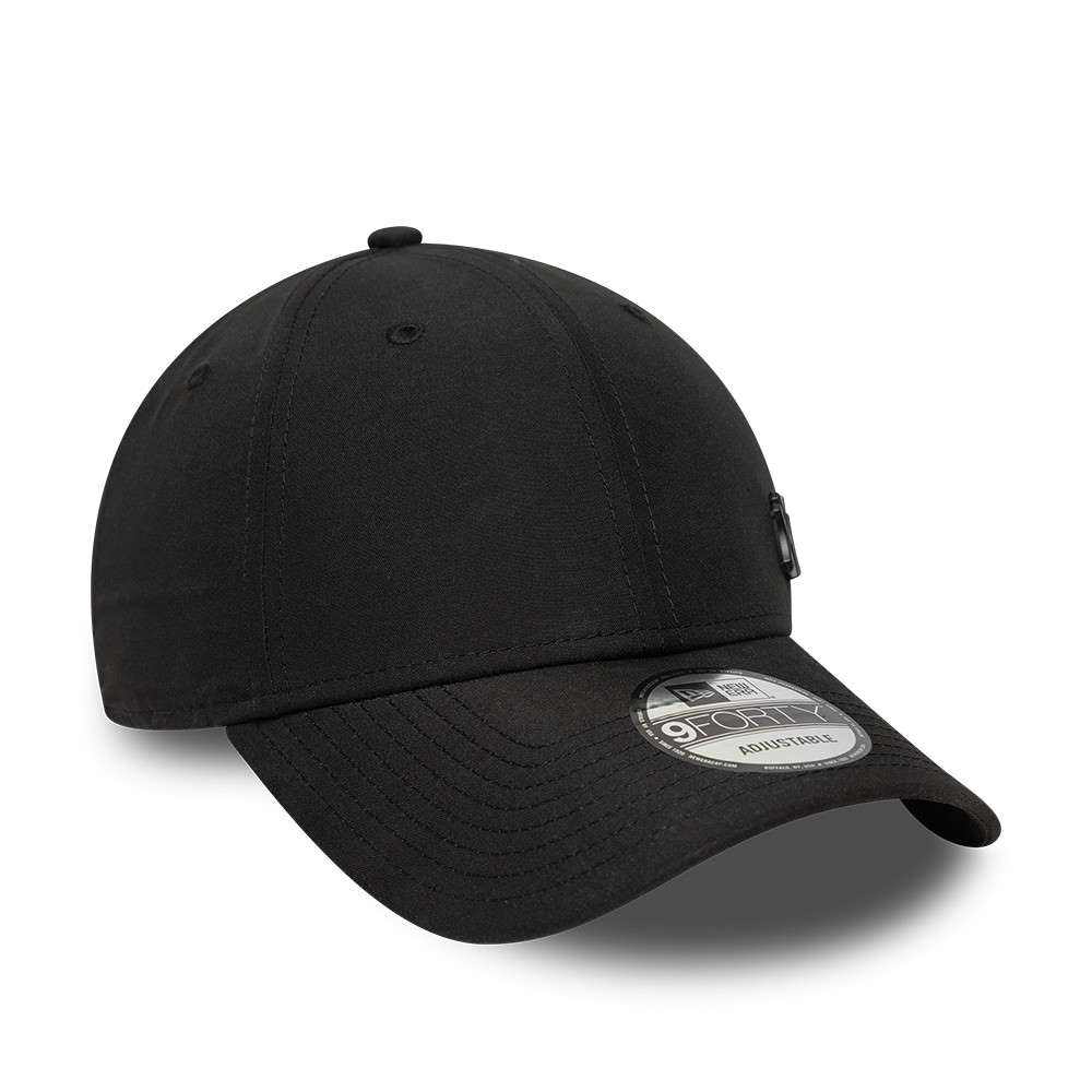 New Era Mens New York Yankees 9FORTY Tonal Flawless Baseball Cap - Black - OSFM - Image 3