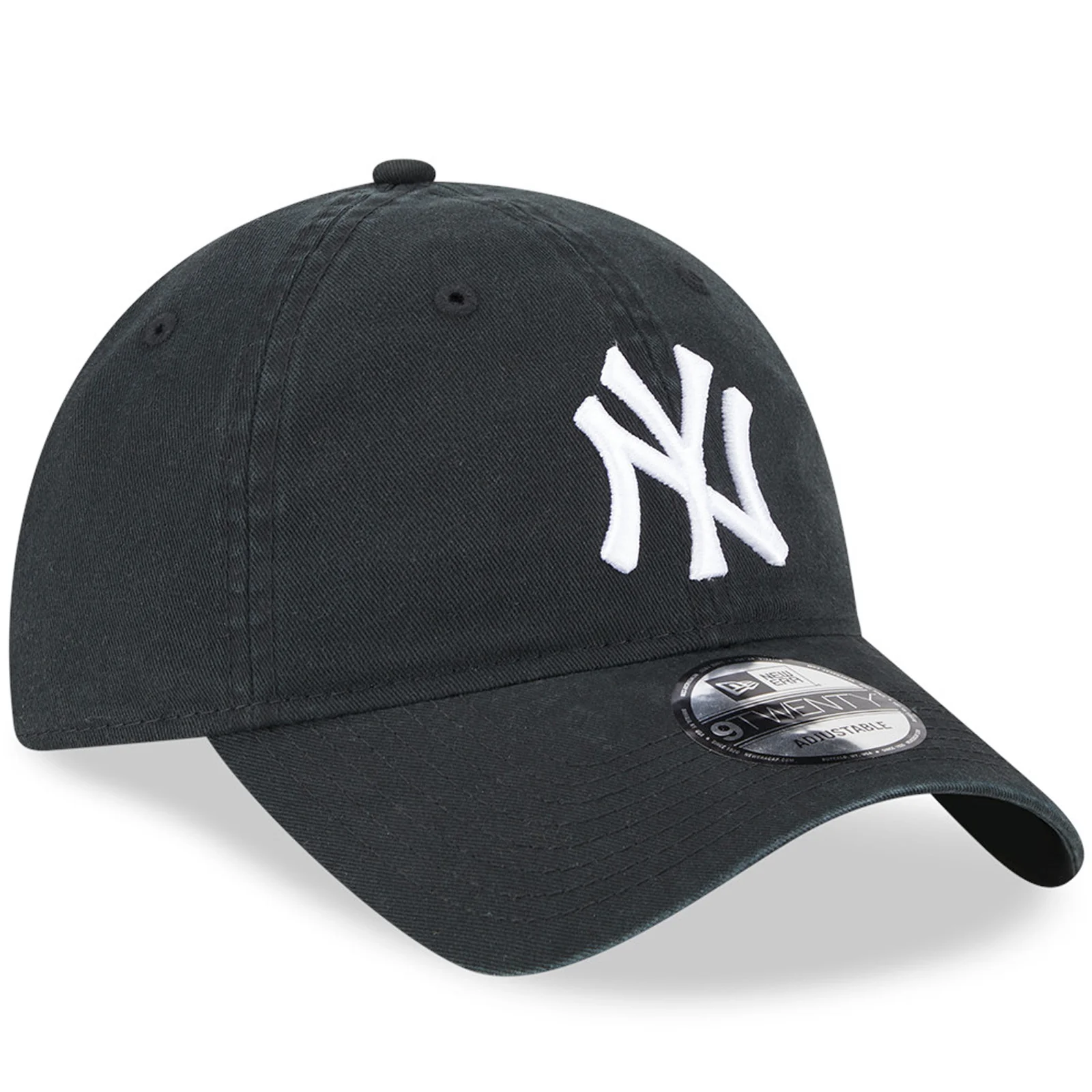 New Era Mens New York Yankees 9TWENTY Cap - Black - Image 4