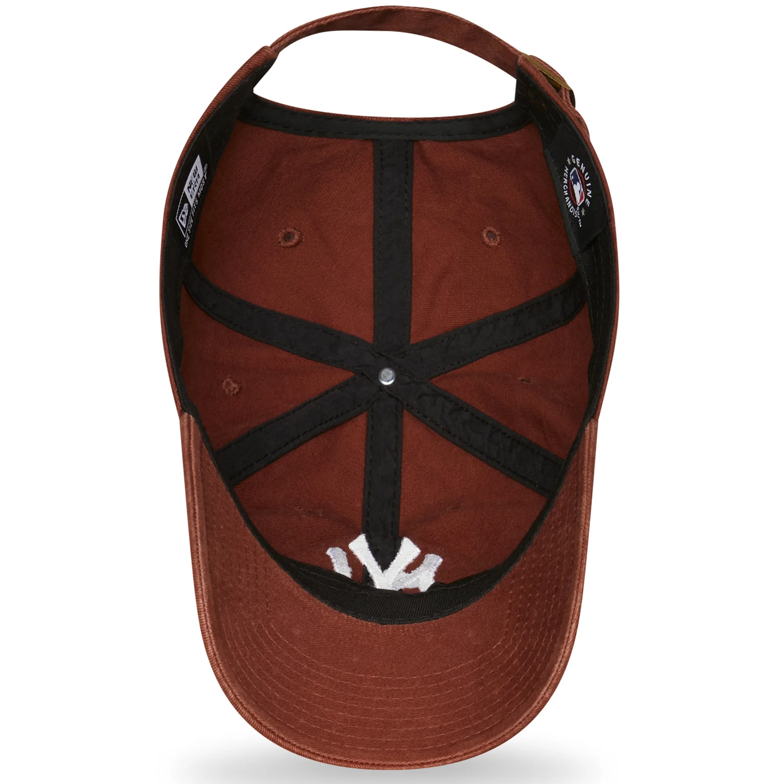 New Era Mens New York Yankees 9TWENTY Cap - Dark Brown - Image 5