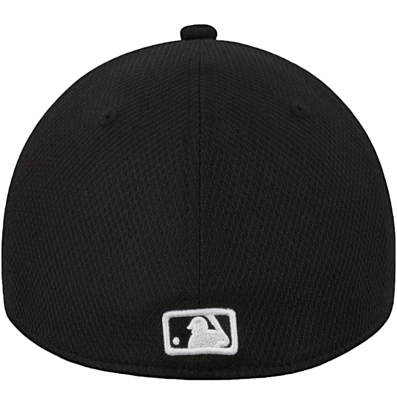 New Era Mens New York Yankees Essential 39THIRTY Stretch Cap - Black - Image 2