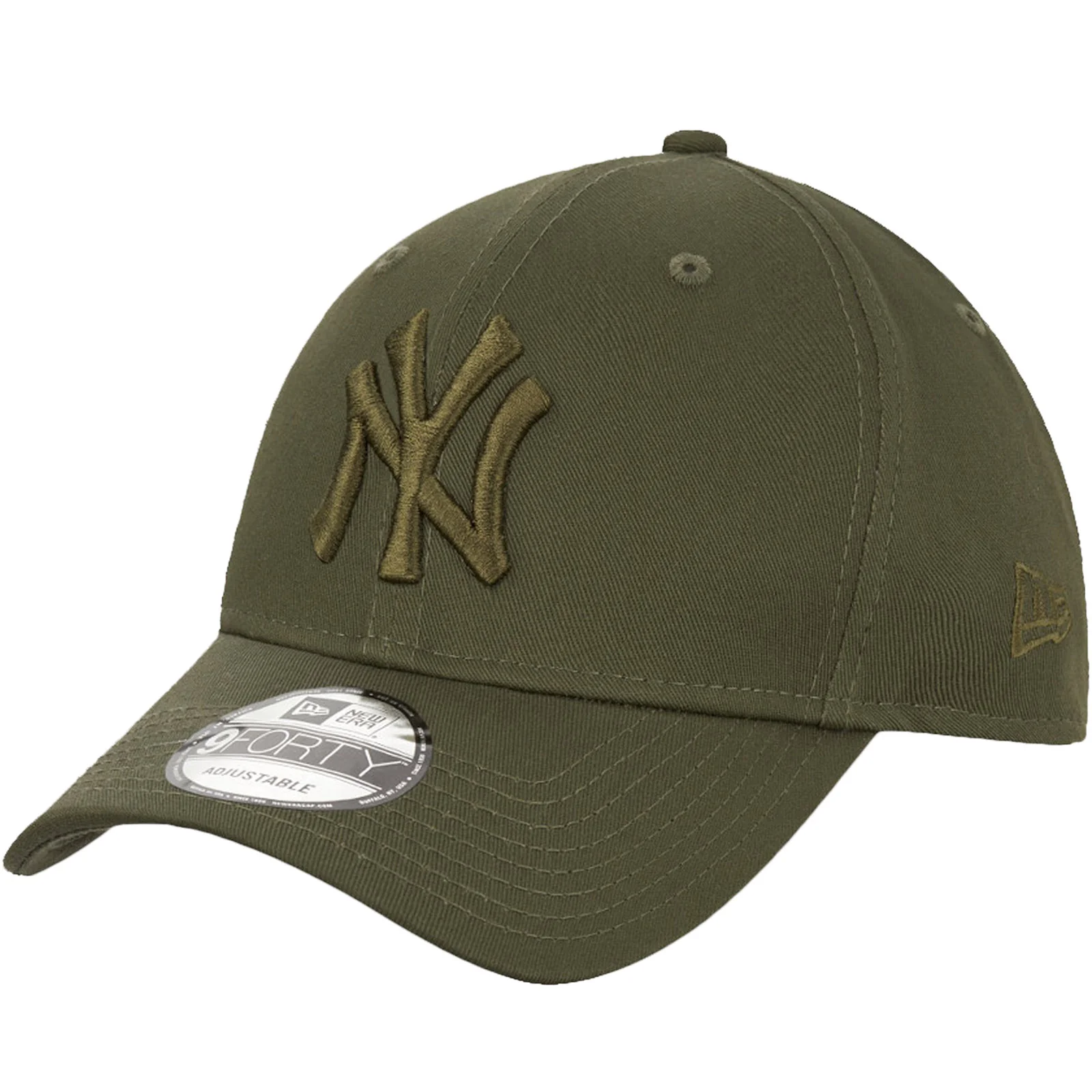 New Era Mens New York Yankees Essential 9FORTY Snapback Cap - Khaki