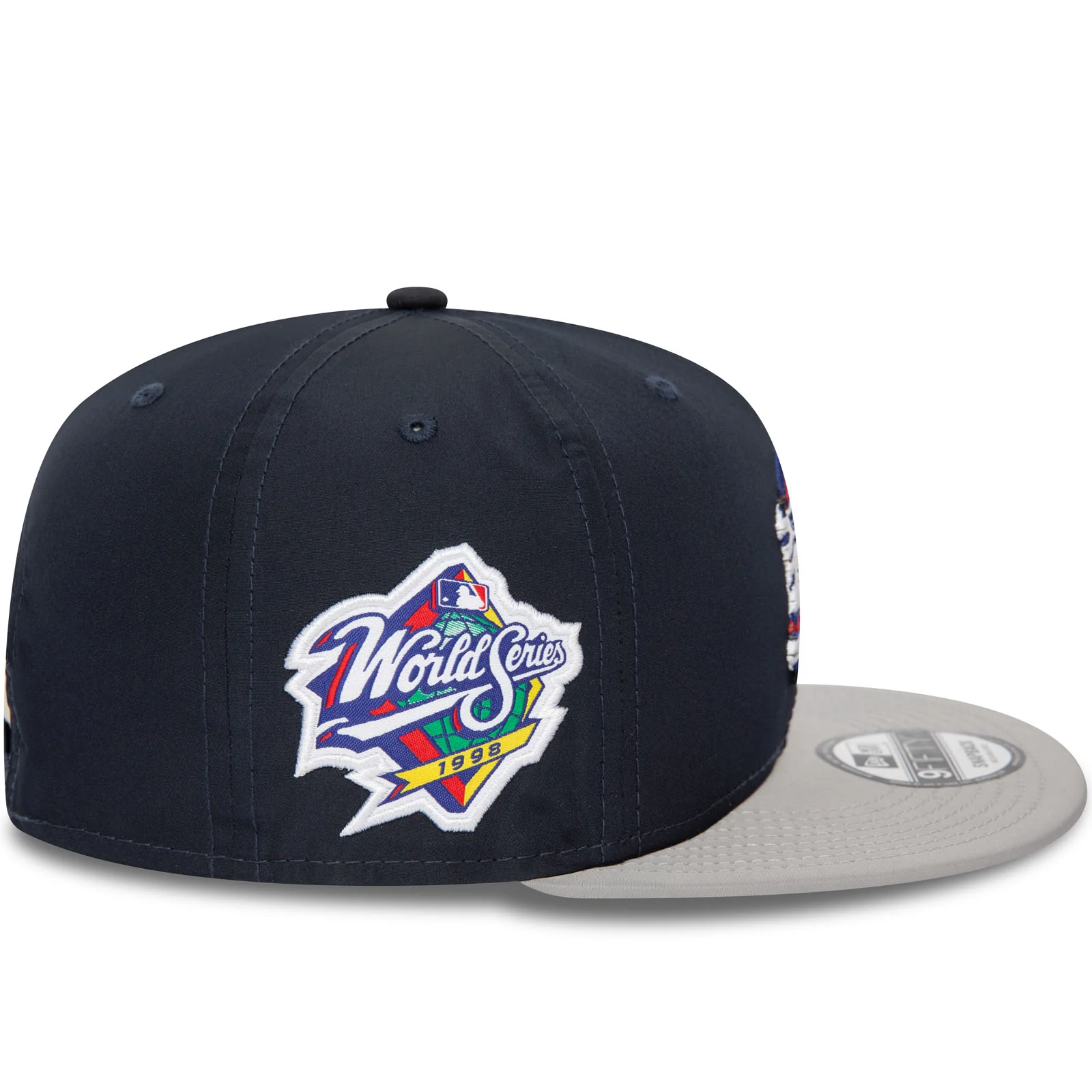 New Era Mens New York Yankees Infill 9FIFTY Snapback Baseball Cap - Navy - Image 5