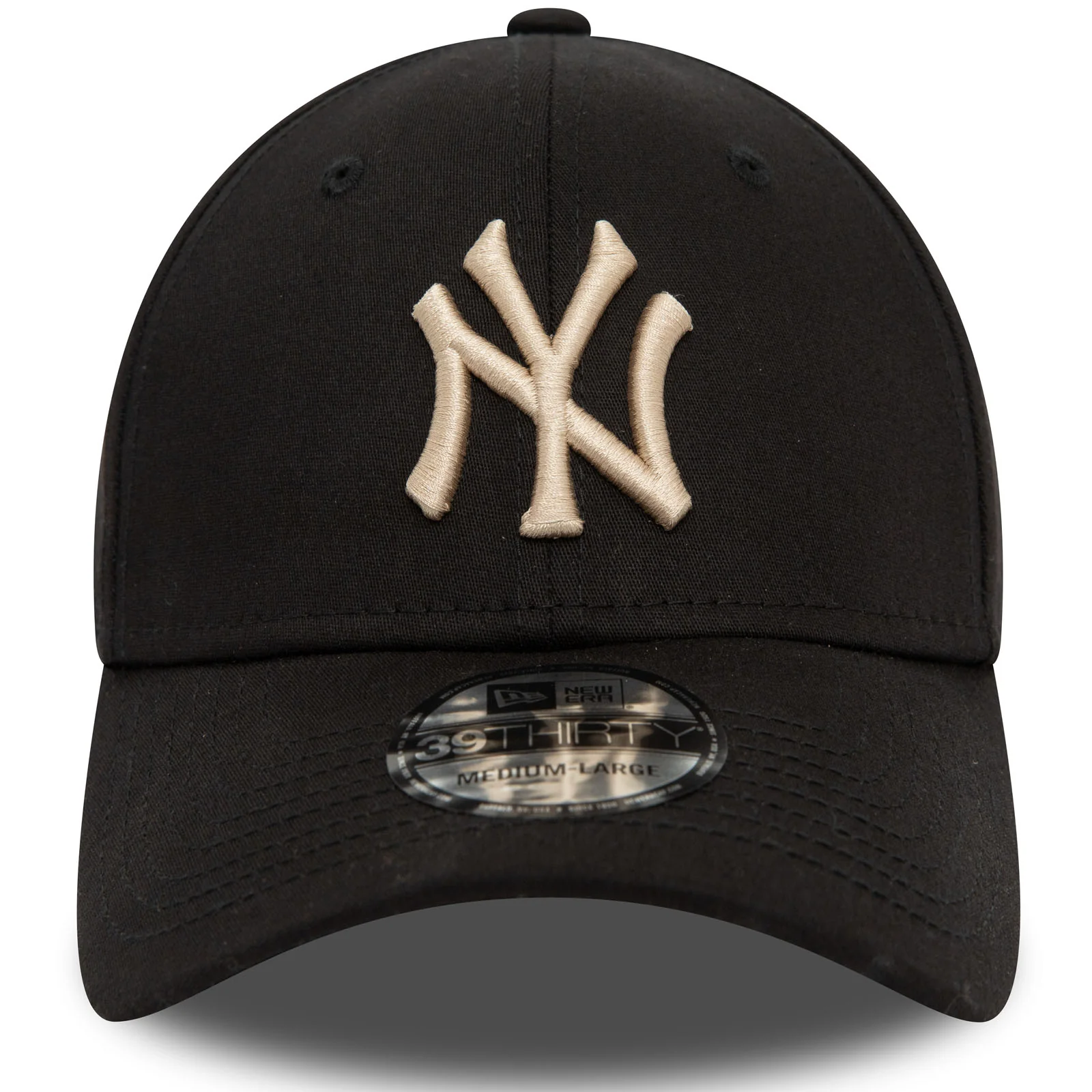 New Era Mens New York Yankees League Essentials 39THIRTY Cap - Black - Image 4