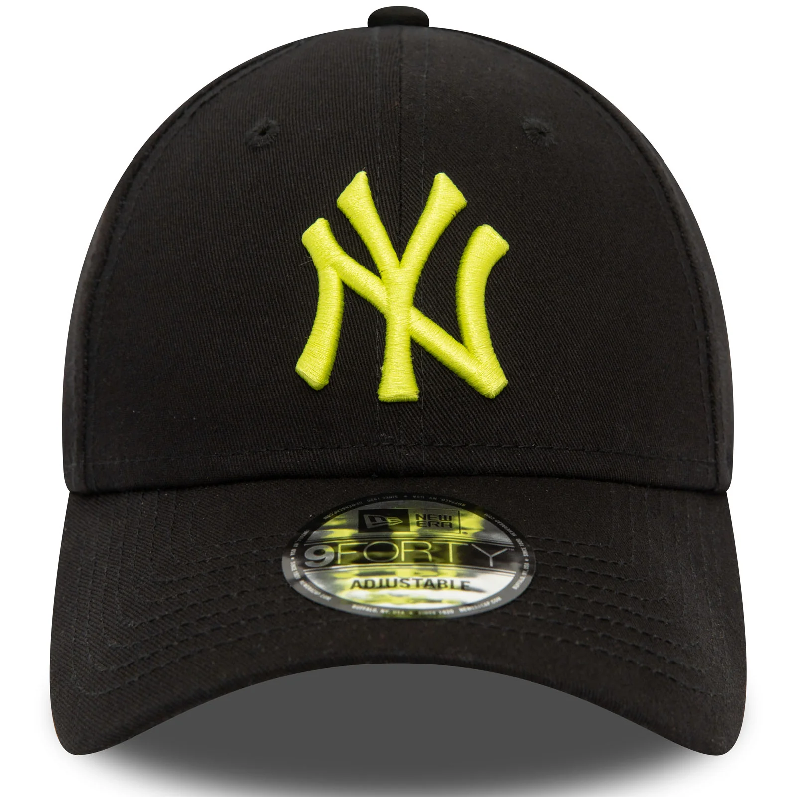 New Era Mens New York Yankees League Essentials 9FORTY Cap - Black - Image 4