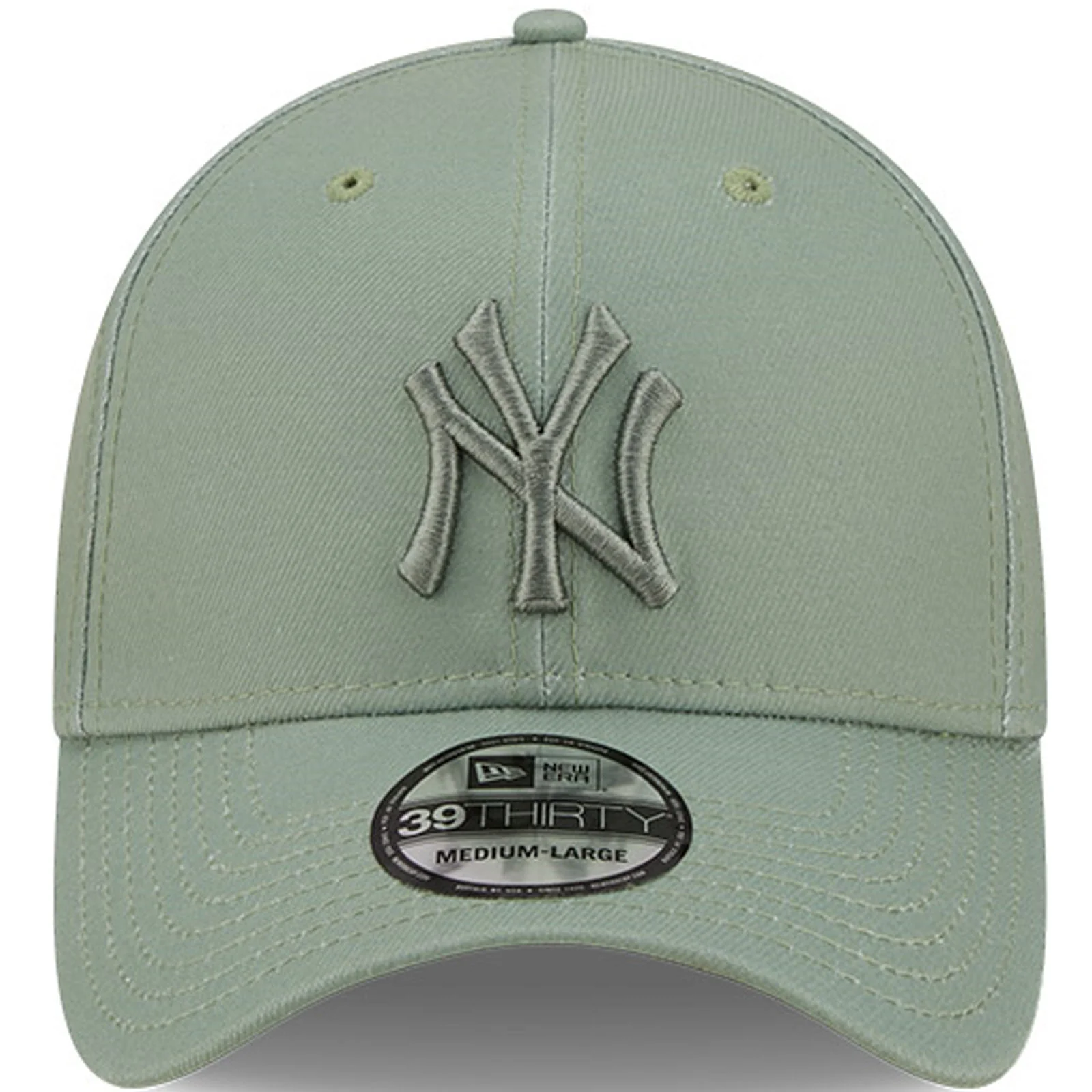 New Era Mens New York Yankees MLB 39THIRTY Baseball Cap - Green - Image 4