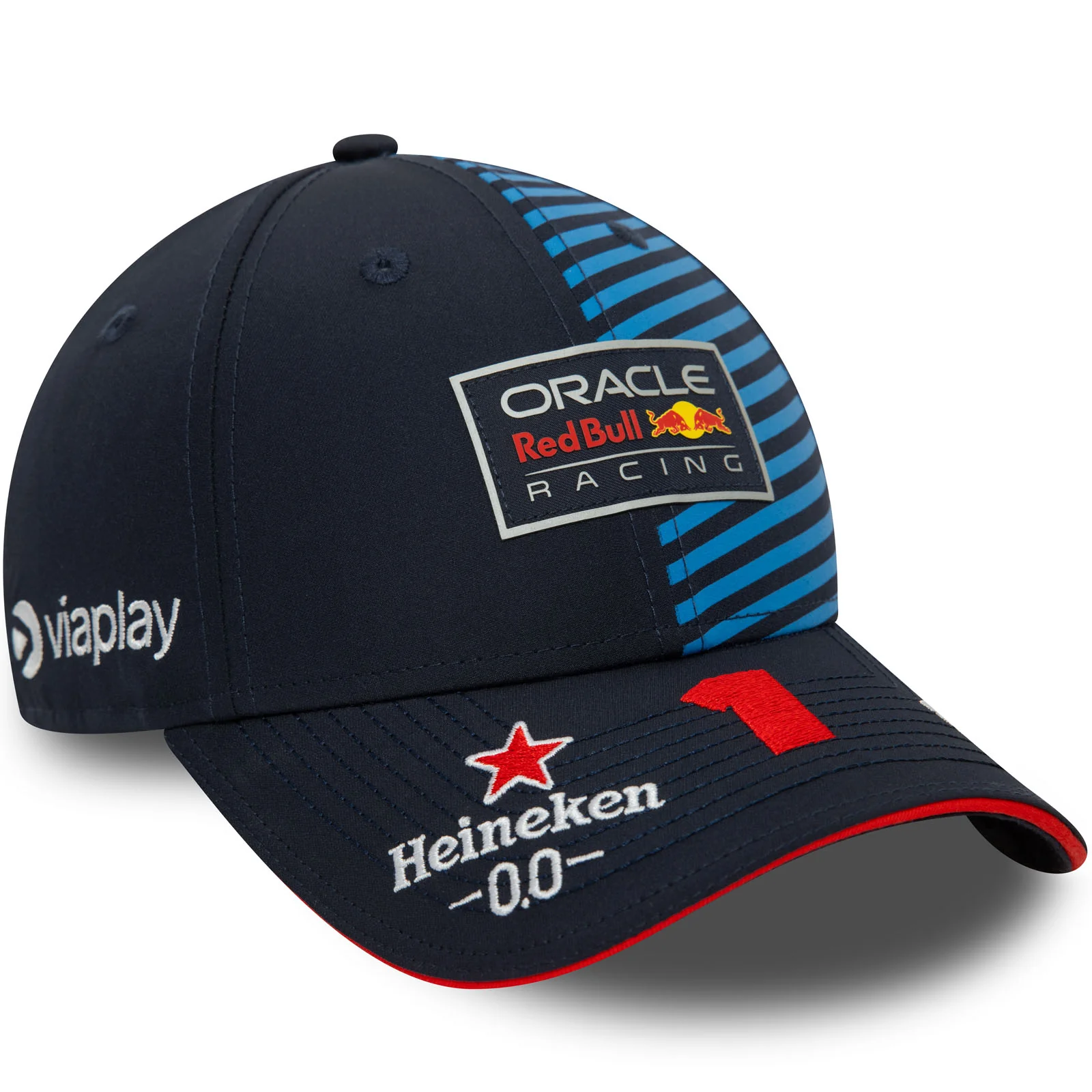 New Era Mens Red Bull Racing Max Verstappen Team 9FORTY Snapback Cap - Blue - Image 3