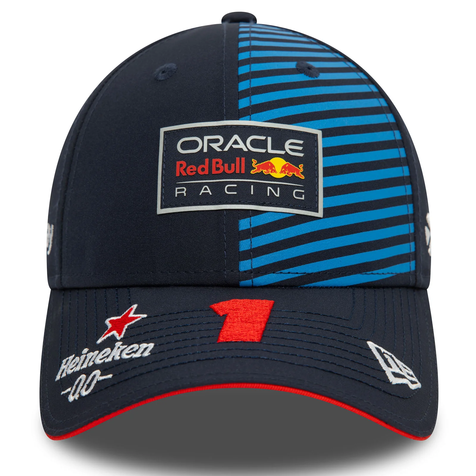 New Era Mens Red Bull Racing Max Verstappen Team 9FORTY Snapback Cap - Blue - Image 4