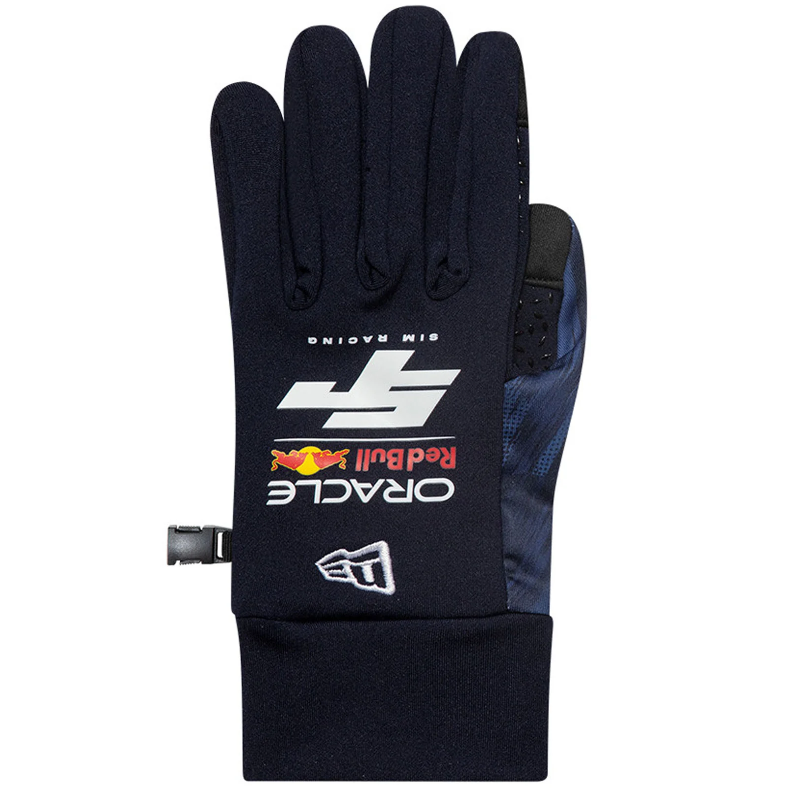 New Era Mens Red Bull Racing Sim E-Touch Gloves - Blue - Image 2