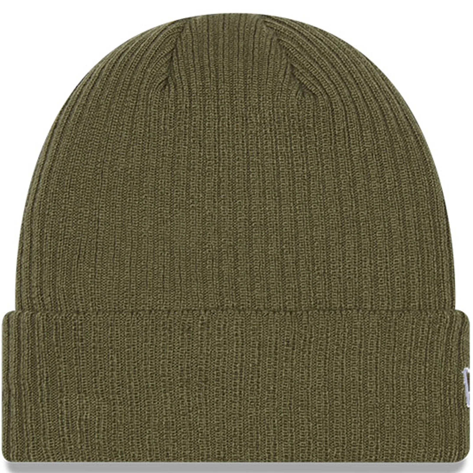 New Era Mens Warm Winter Colour Cuffed Beanie - Khaki