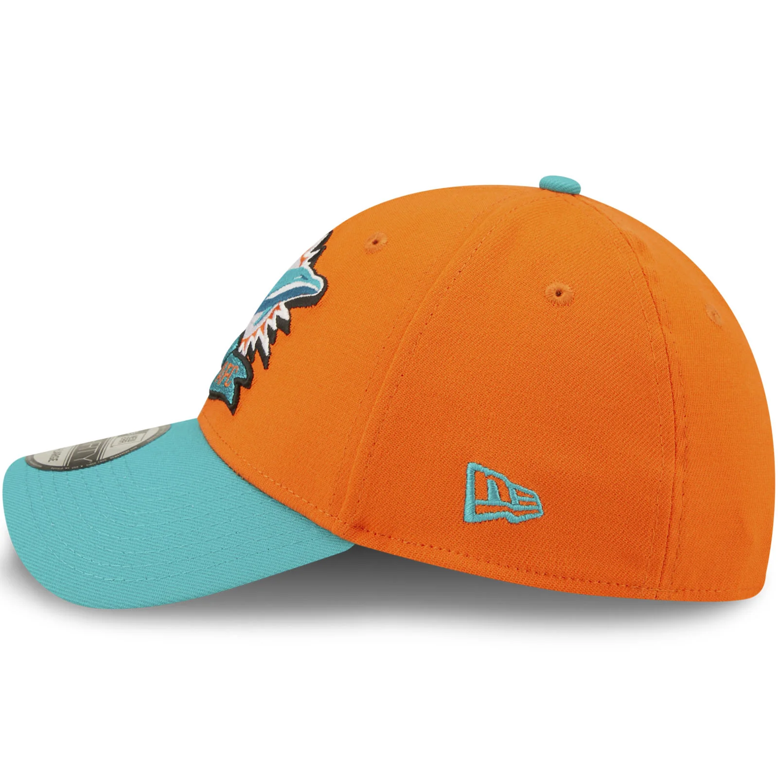 New Era Miami Dolphins NFL 2022 Sideline 39THIRTY Baseball Cap - Orange - Image 5