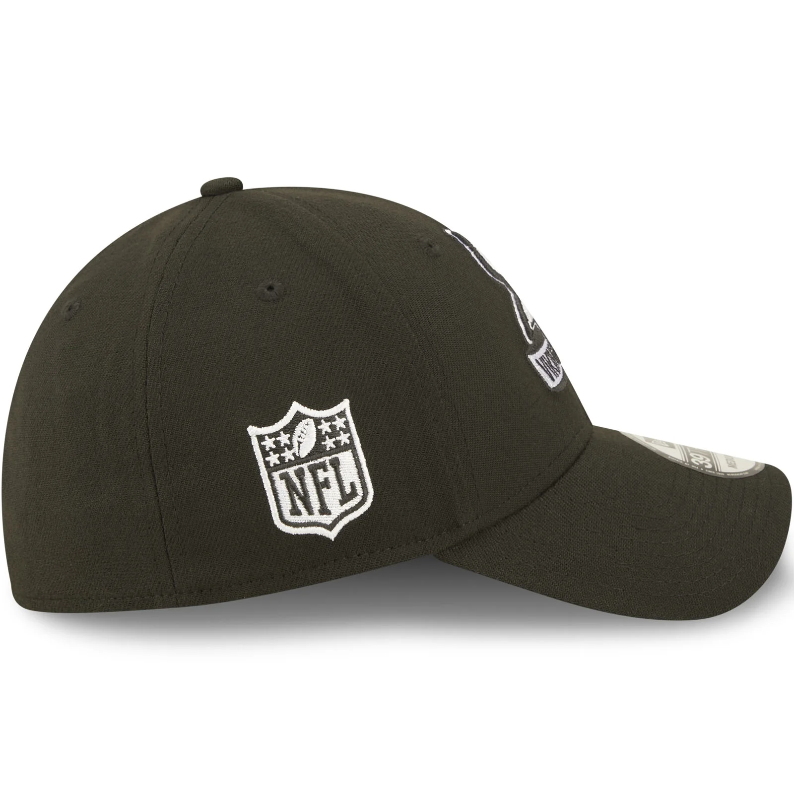New Era Minnesota Vikings NFL 39THIRTY Sideline 2022 Baseball Cap - Black - Image 6