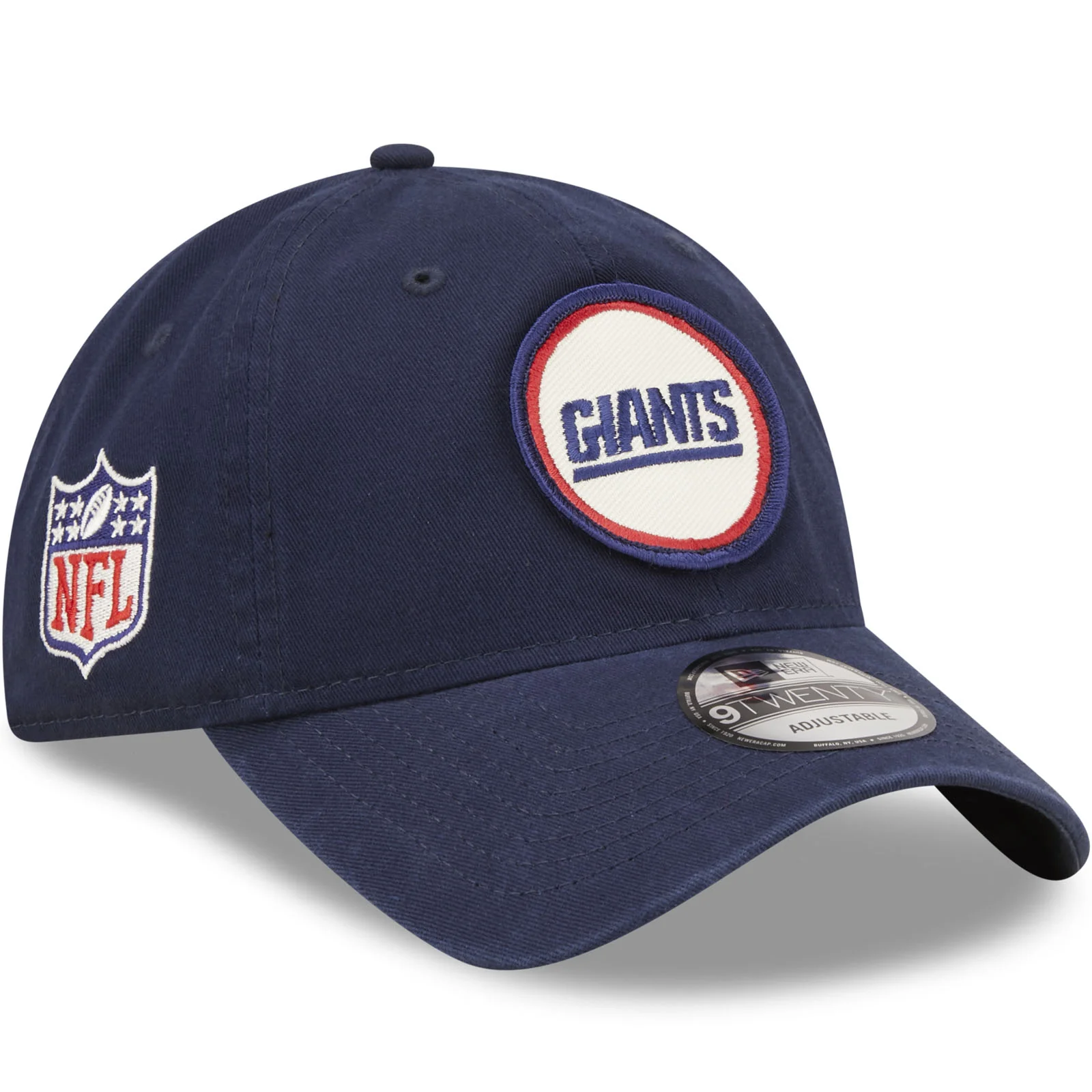 New Era New York Giants NFL 2022 Sideline 9TWENTY Baseball Cap - Blue - Image 3