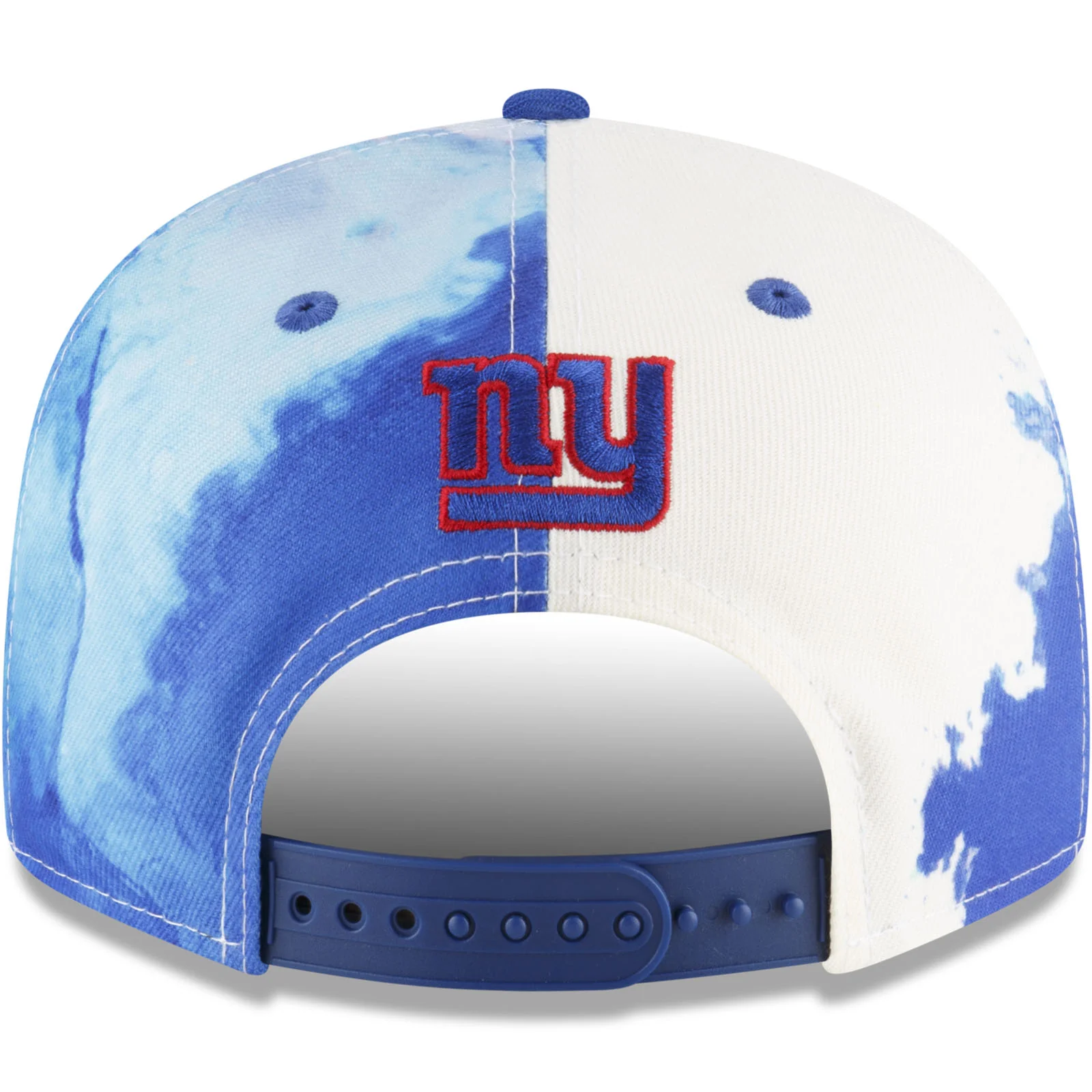 New Era New York Giants NFL 2022 Sideline Ink 9FIFTY Baseball Cap - Blue - Image 2