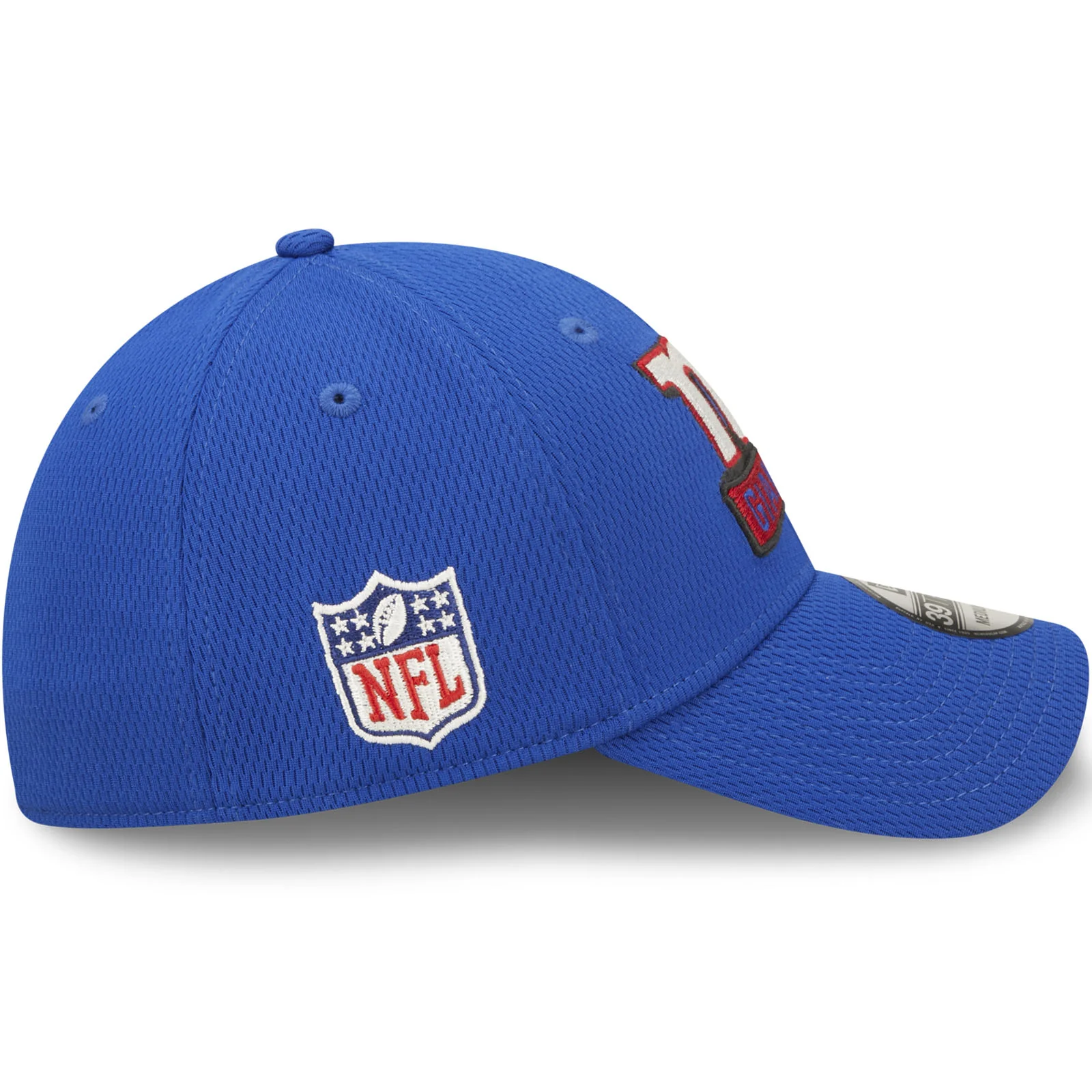 New Era New York Giants NFL 39THIRTY Sideline Coach 2022 Baseball Cap - Blue - Image 6