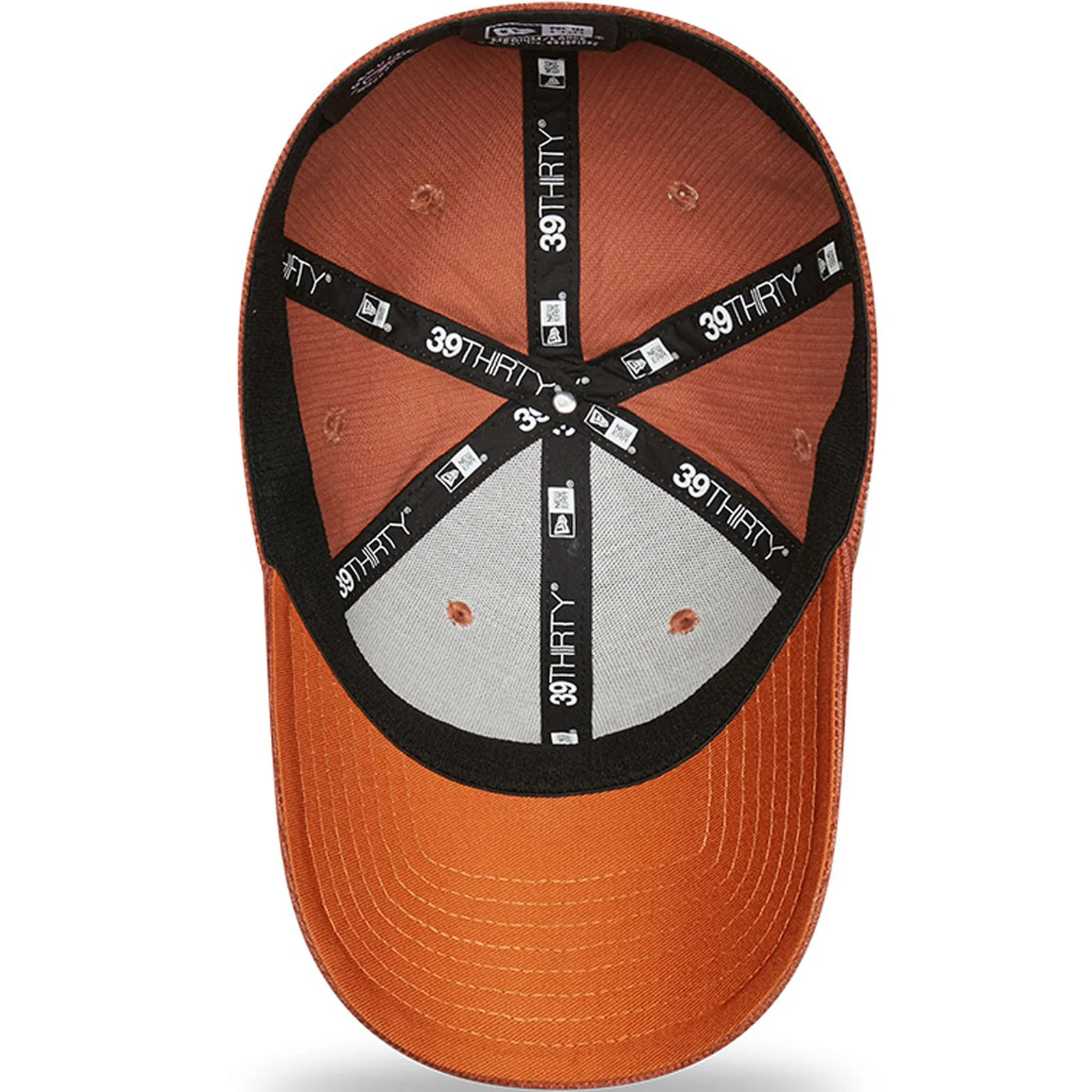 New Era New York Yankees 39THIRTY MLB Stretch Fit Baseball Cap  - Rust/Copper - Image 5