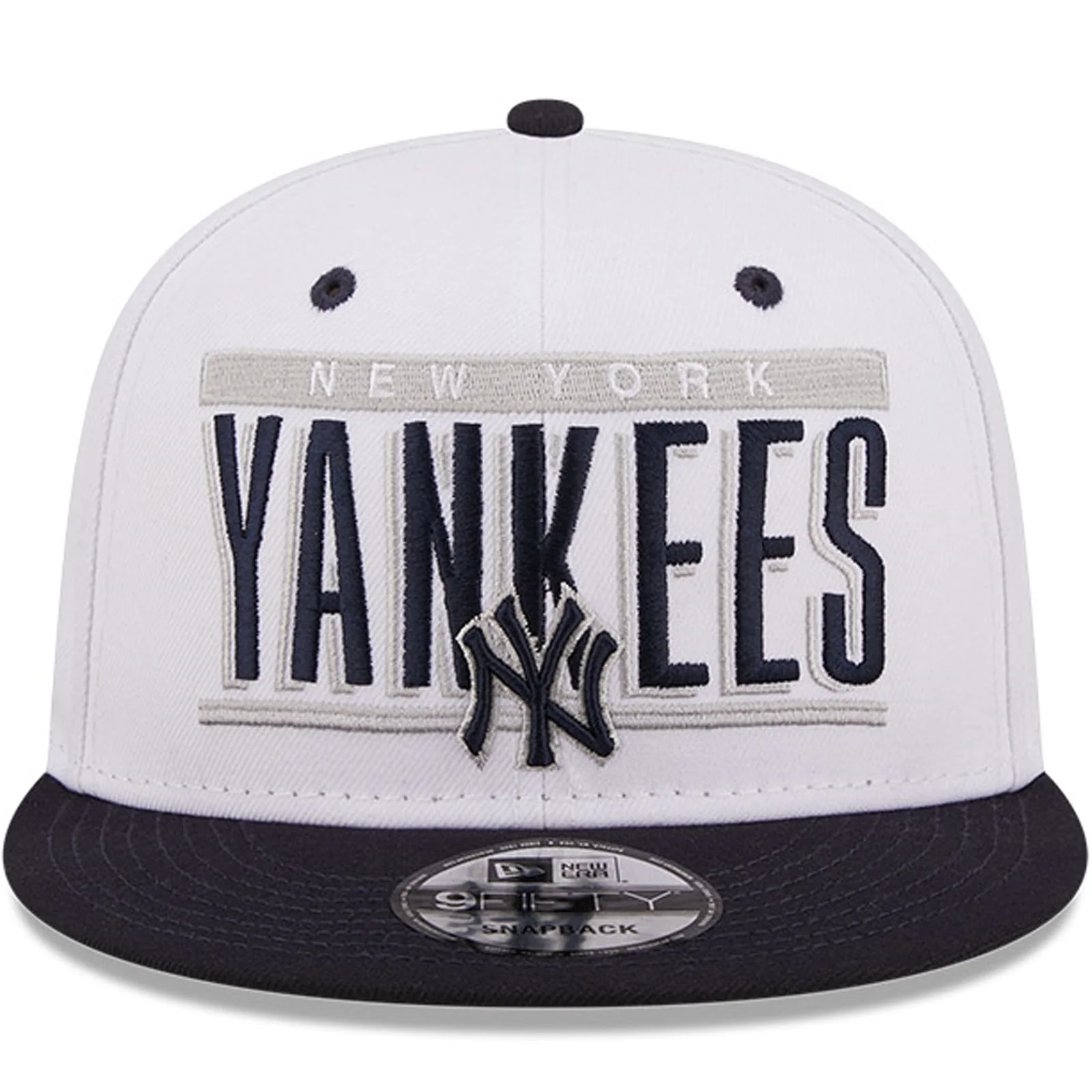 New Era New York Yankees 9FIFTY MLB Retro Title Baseball Cap - White - Image 4