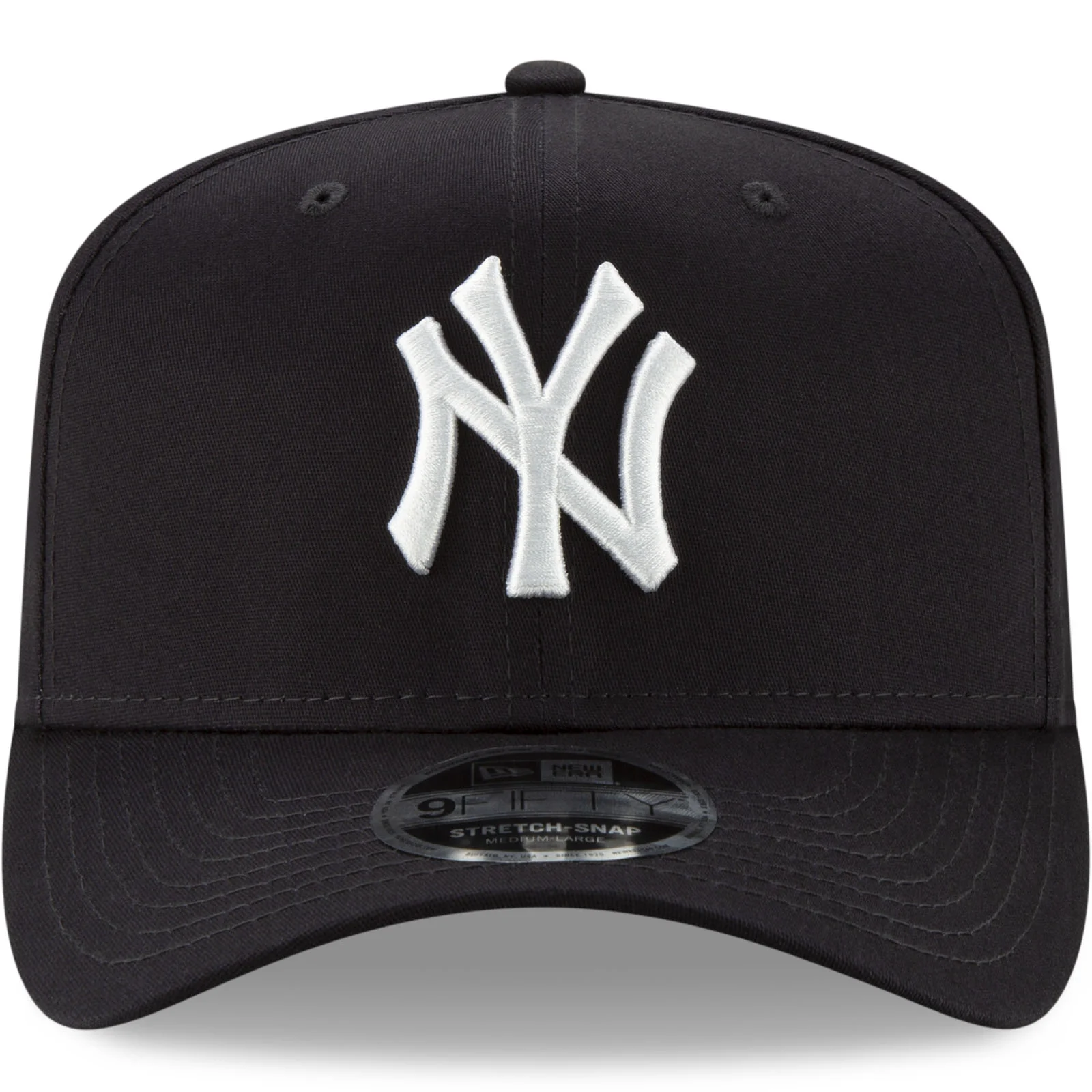 New Era New York Yankees 9FIFTY Stretch Snap Baseball Cap - Navy - Image 4