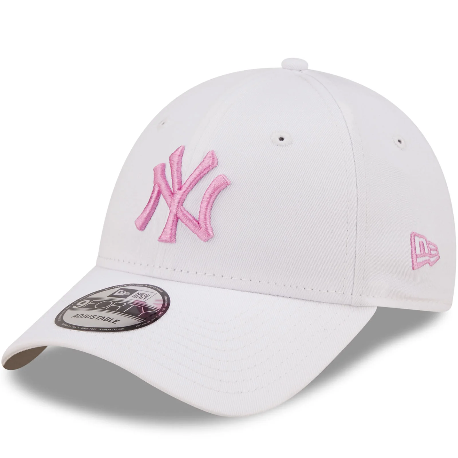 New Era New York Yankees League Essential 9FORTY Cap - White