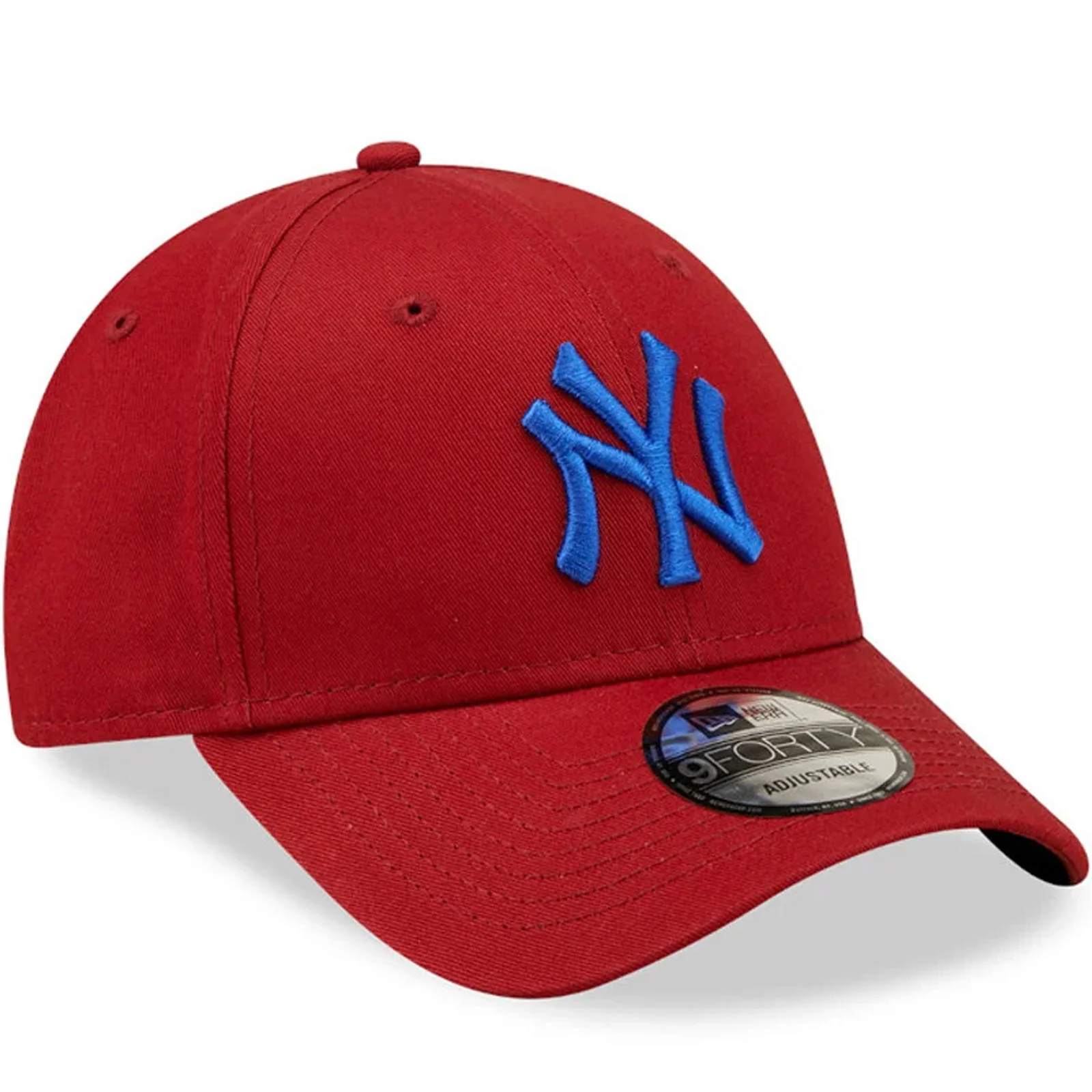 New Era New York Yankees MLB 9FORTY Baseball Cap - Red - Image 3